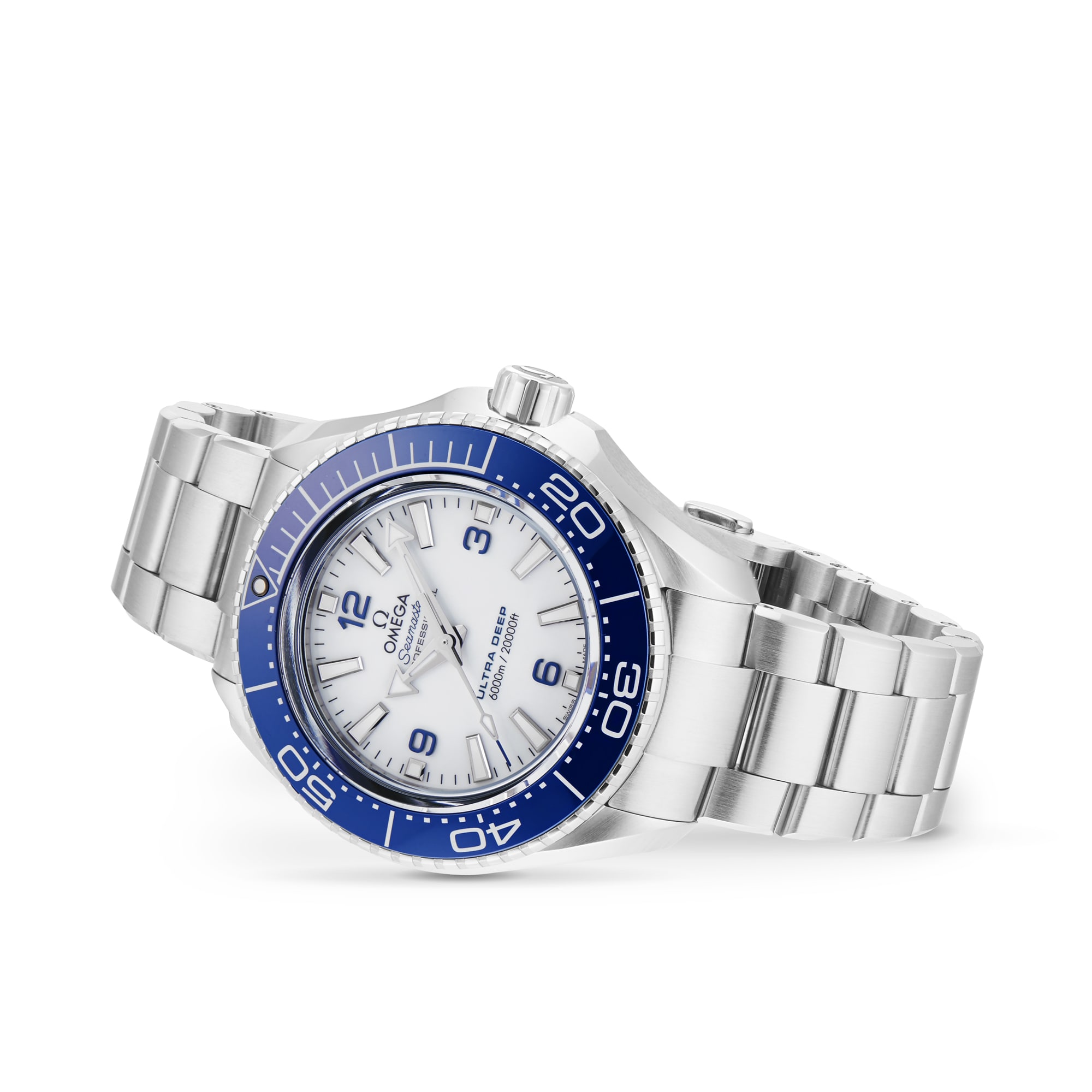 Omega Seamaster Planet Ocean Ultra Deep 6000m Co-Axial Master Chronometer 45.5mm Mens Watch White-P17331937