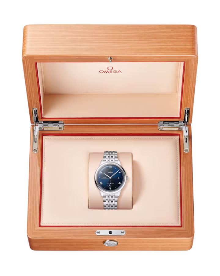 Omega De Ville Prestige Co-Axial Master Chronometer Small Seconds 41mm Mens Watch Blue-P17332117
