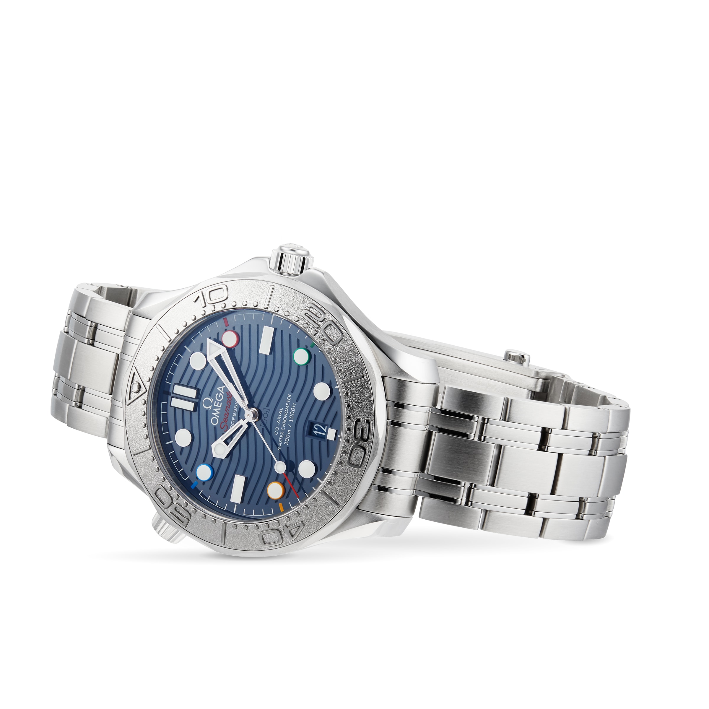 Omega Seamaster Beijing 2022 Diver 300M Co-Axial Master Chronometer 42mm Mens Watch-P17331789