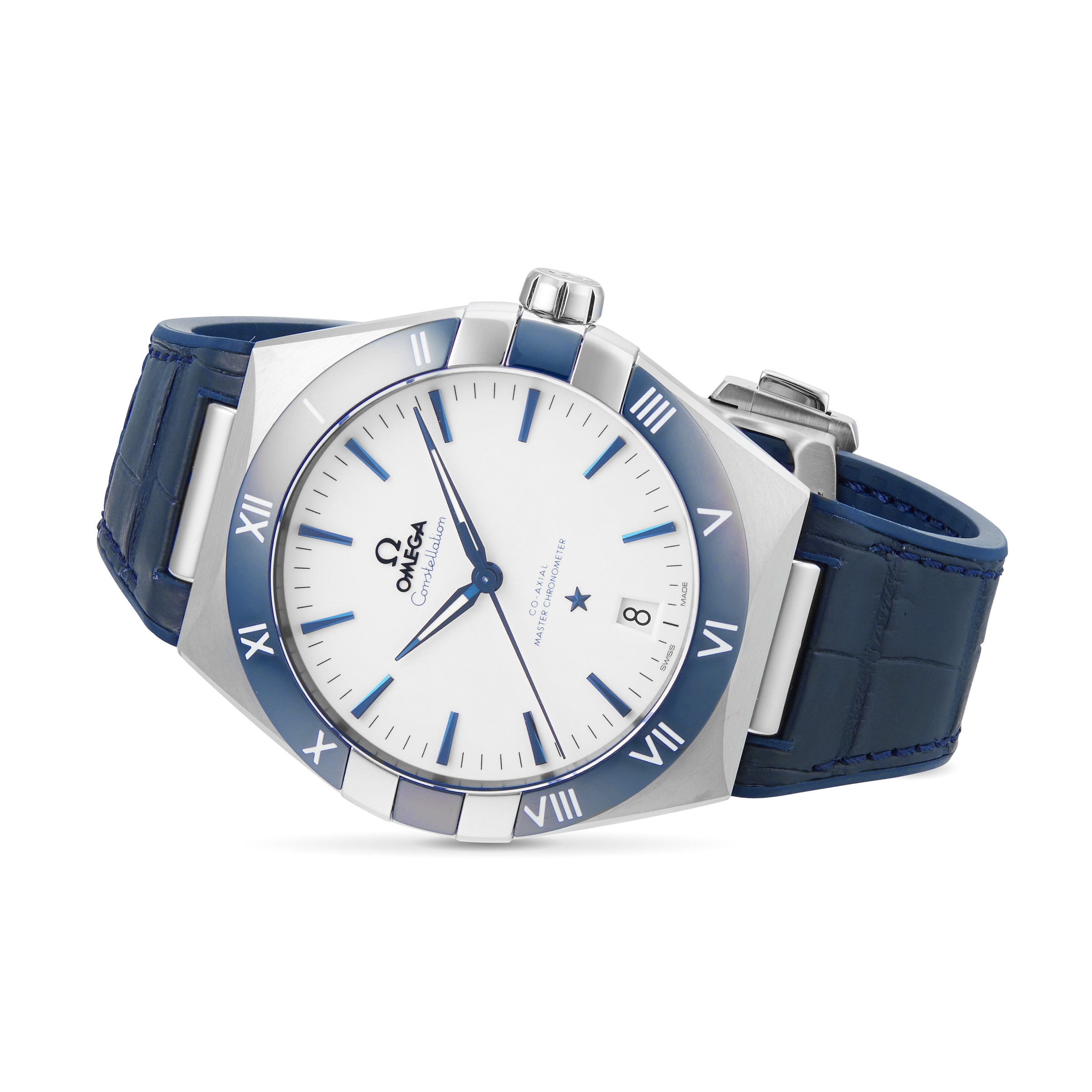 Omega Constellation Co-Axial Master Chronometer 41mm Mens Watch White-P17331928