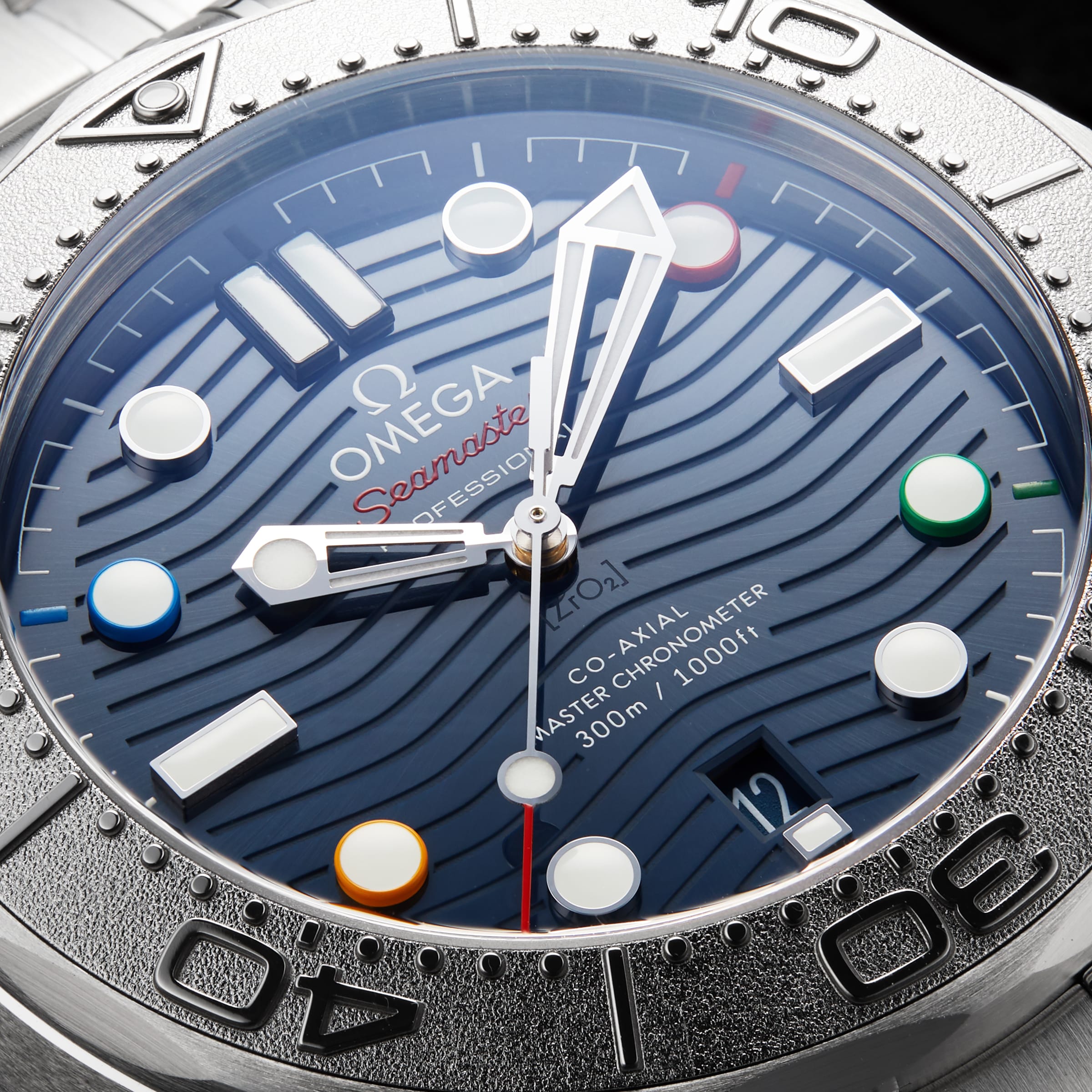 Omega Seamaster Beijing 2022 Diver 300M Co-Axial Master Chronometer 42mm Mens Watch-P17331789