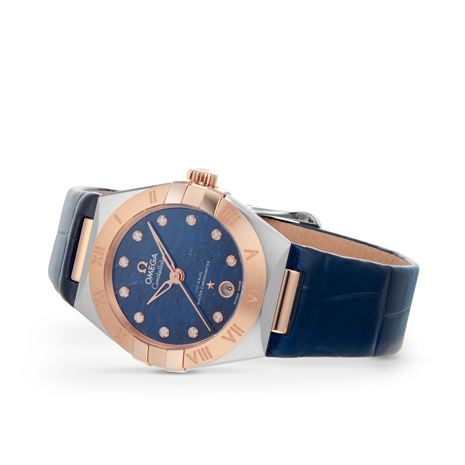 Omega Constellation Co-Axial Master Chronometer 29mm Ladies Watch Blue-P17331921