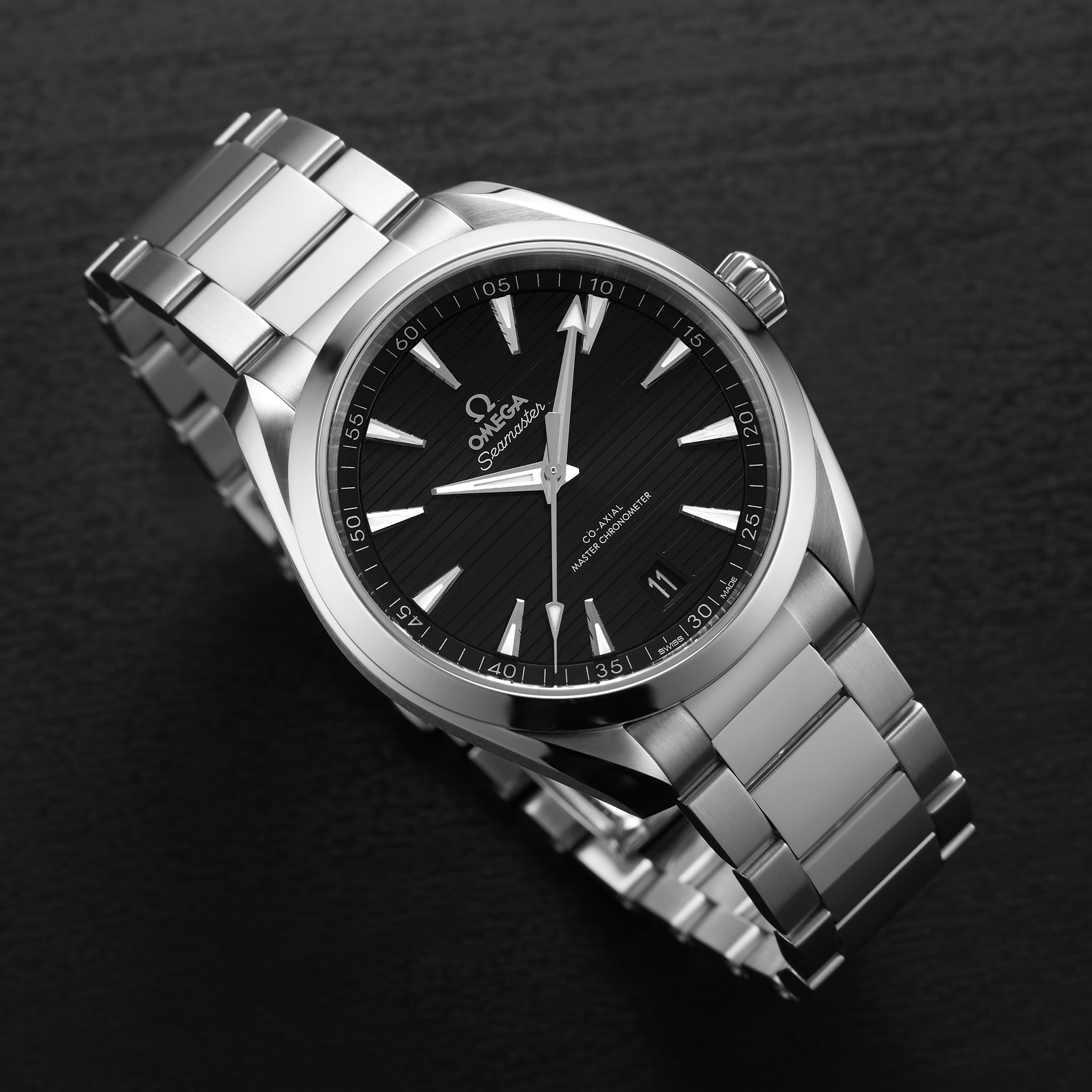 Omega Seamaster Aqua Terra 150M Mens Black Dial 41mm Automatic Co-Axial Watch-P17331328