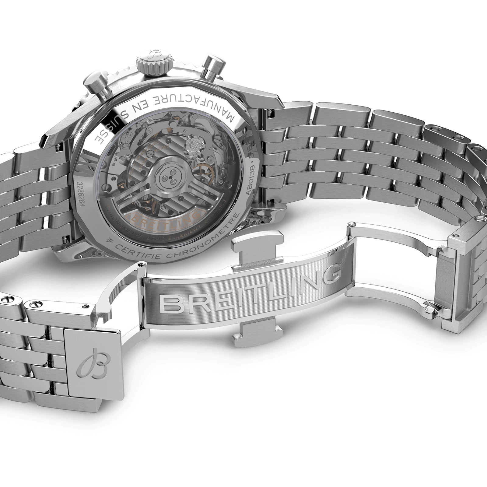 Breitling Navitimer B01 Chronograph 43mm Mens Watch Blue-P17532089