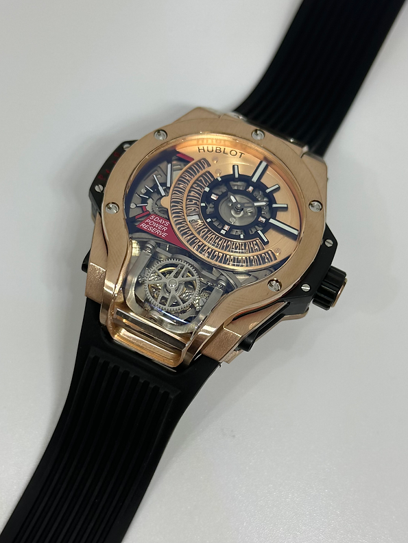 Hublot MP MP-09 Tourbillon Bi-Axis King Rose Gold Dial Collection