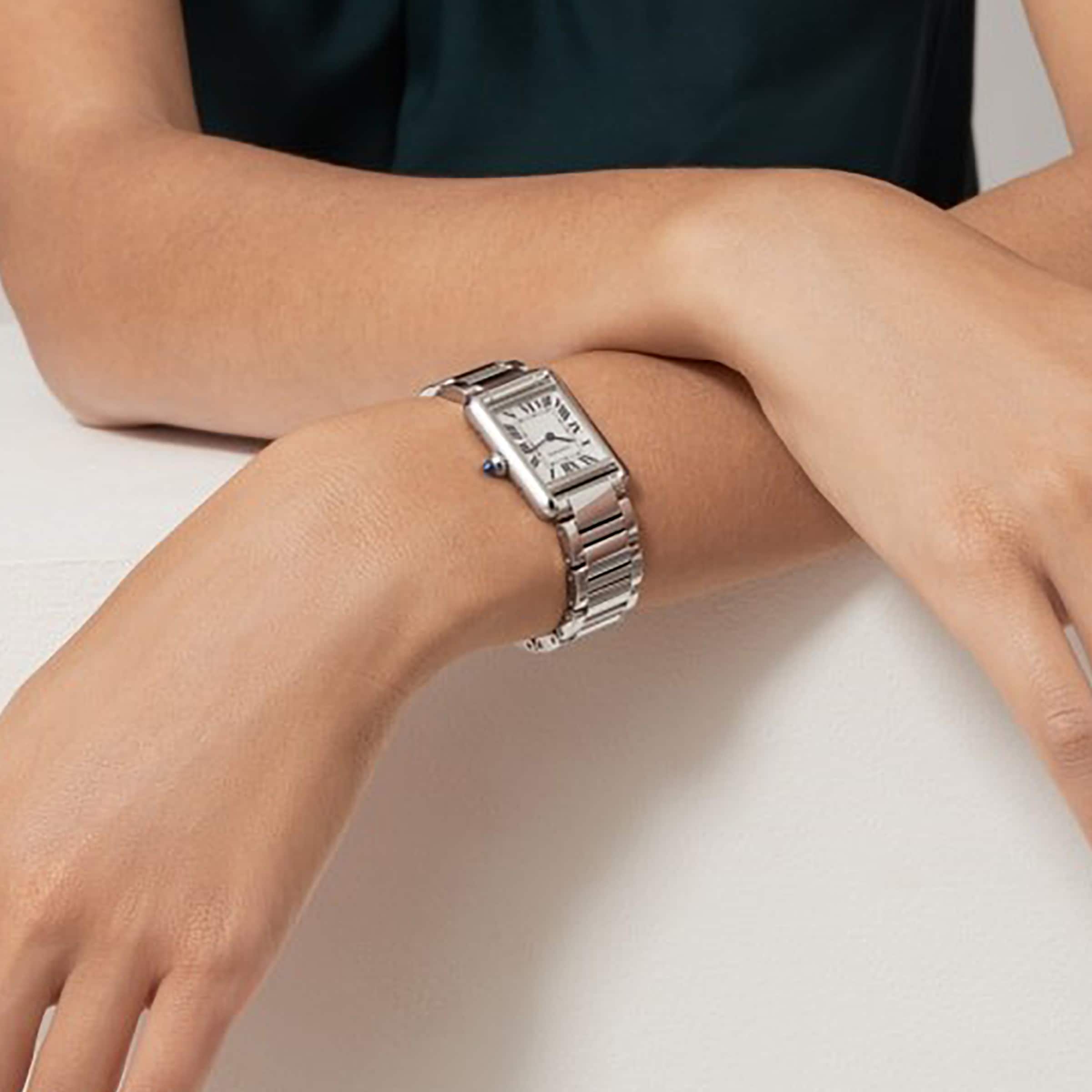 Cartier Tank Must, Small model, quartz movement, steel 29.5mm x 22mm-P17311180