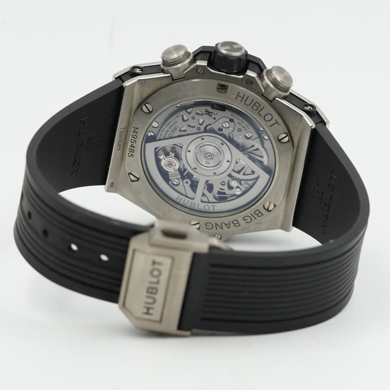 Hublot Big Bang Unico 42 Titanium 441.NX.1171.RX B&P Titanium Bezel '23