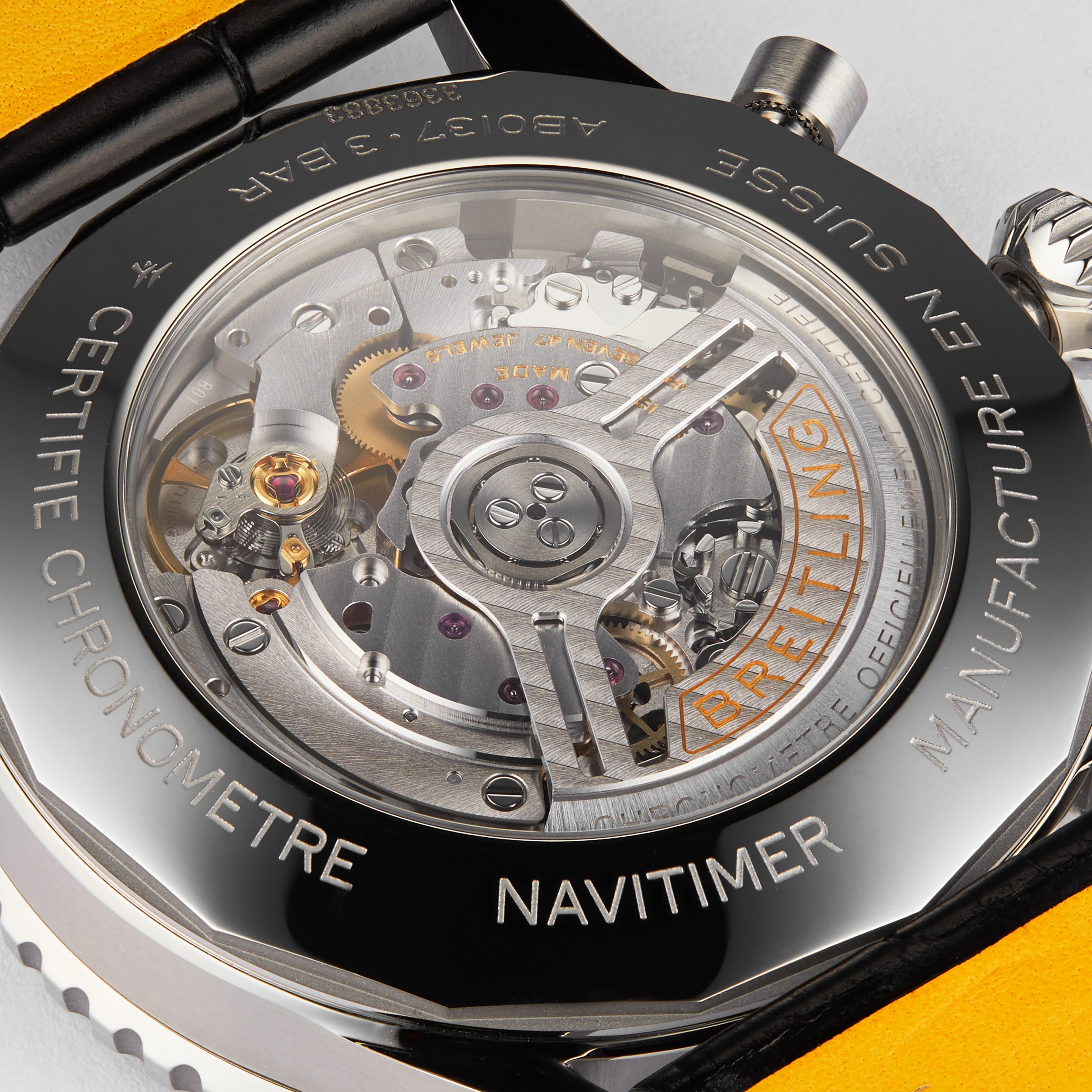 Breitling Navitimer B01 Chronograph 46mm Mens Watch Black-P17532099
