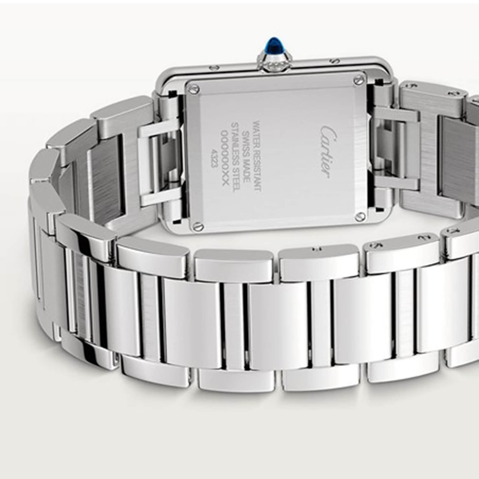 Cartier Tank Must, Large model, quartz movement, steel 33.7mm x 25.5mm-P17311181
