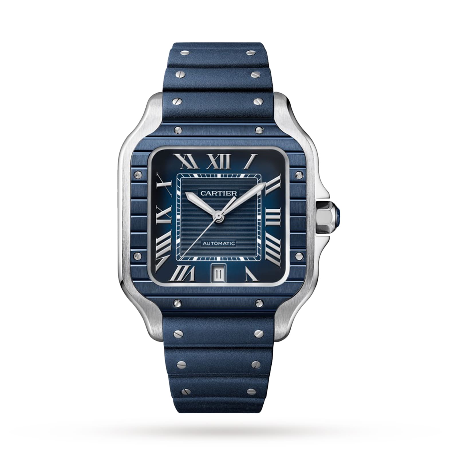 Cartier Santos De Cartier Large Model, Automatic Movement, Stainless Steel-P17311281