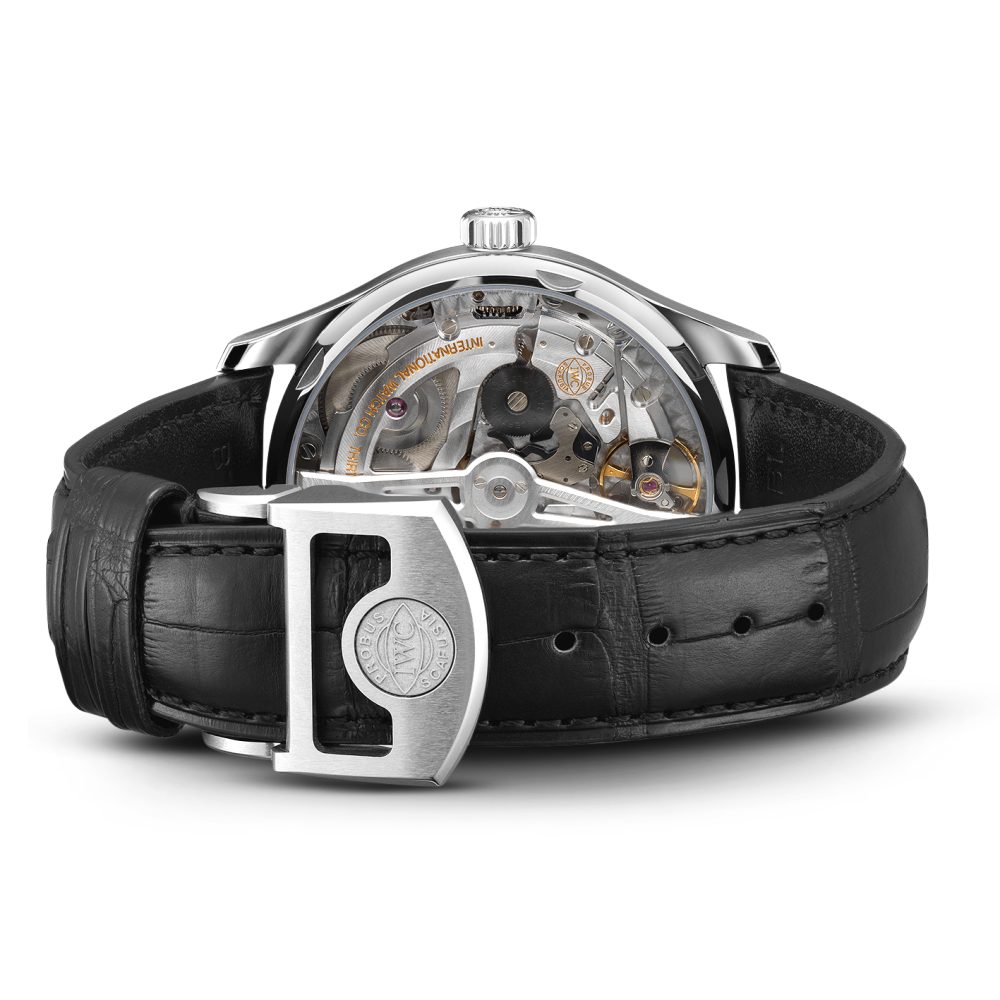 IWC Portuguese 7 Days in Stainless Steel Silver Dial Men's Watch IW500712