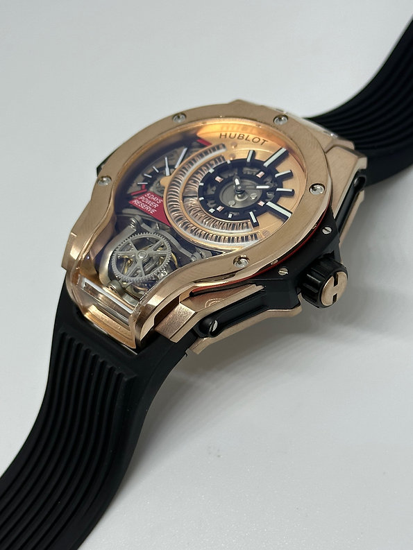 Hublot MP MP-09 Tourbillon Bi-Axis King Rose Gold Dial Collection