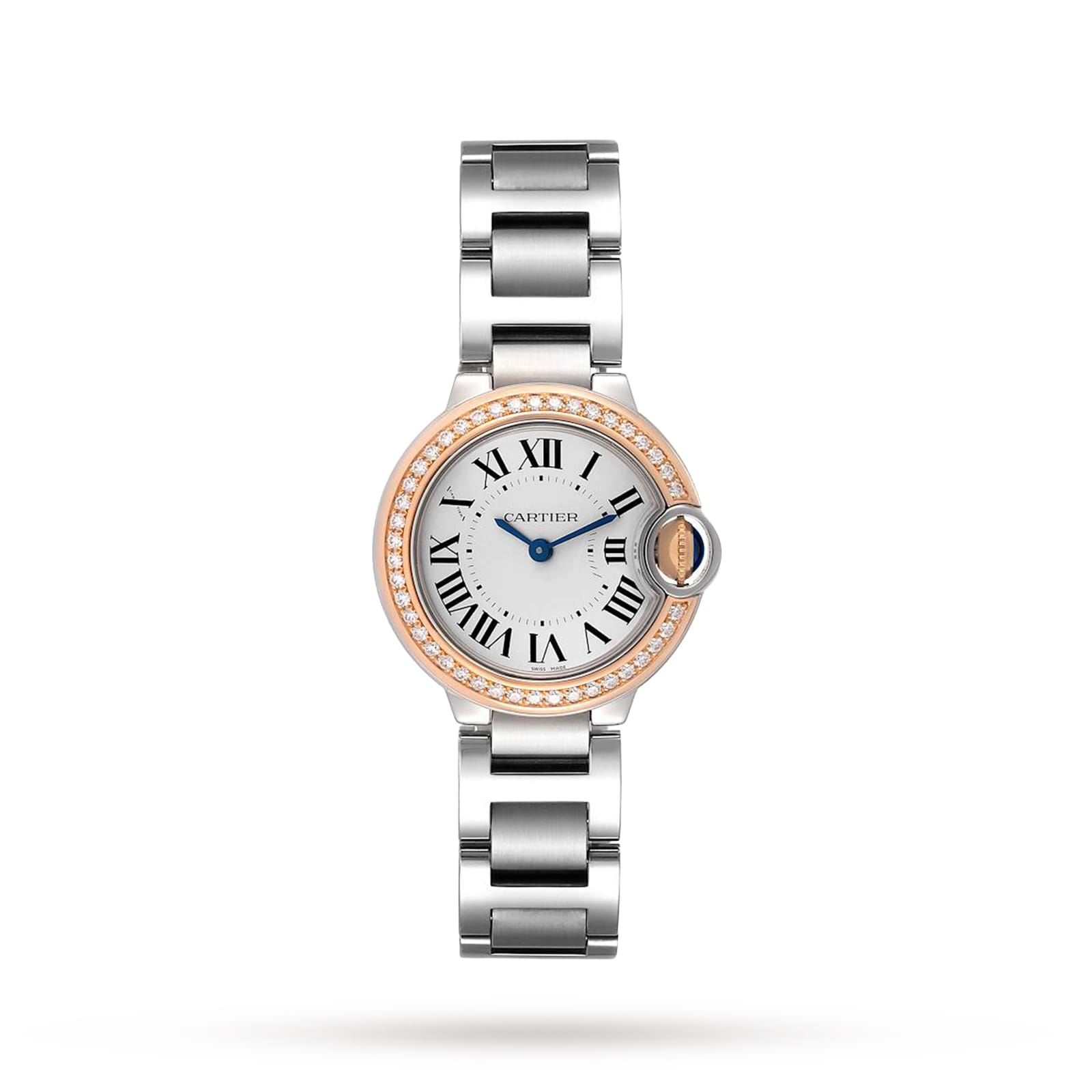 Cartier Ballon Bleu de Cartier watch, 28 mm, Quartz movement, Steel case-P17310840
