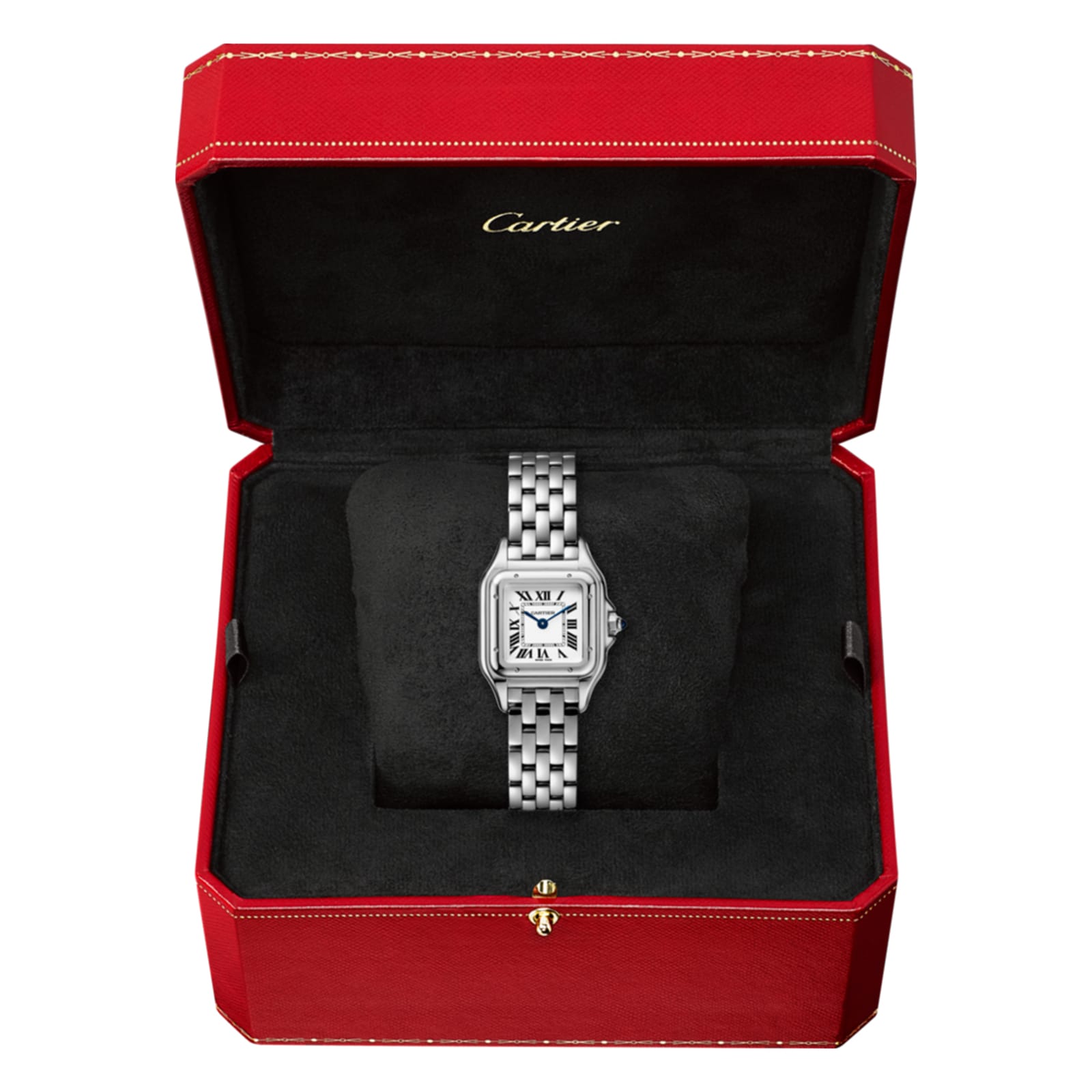 Cartier Panthère De Cartier Watch, Small Model Small Model, Quartz Movement, Steel-P17310919