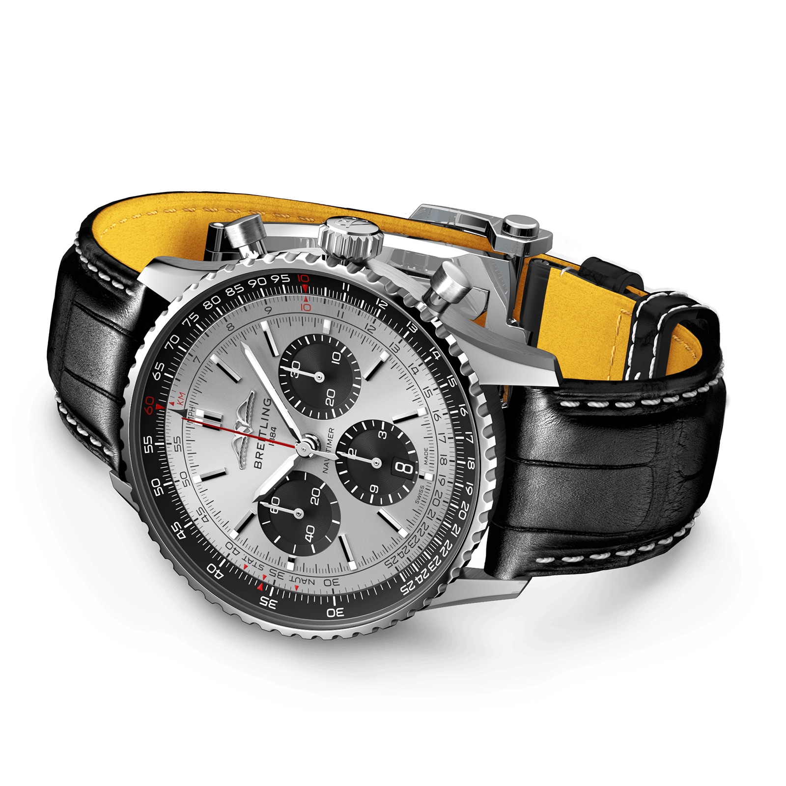 Breitling Navitimer B01 Chronograph 43mm Mens Watch Silver-P17532091