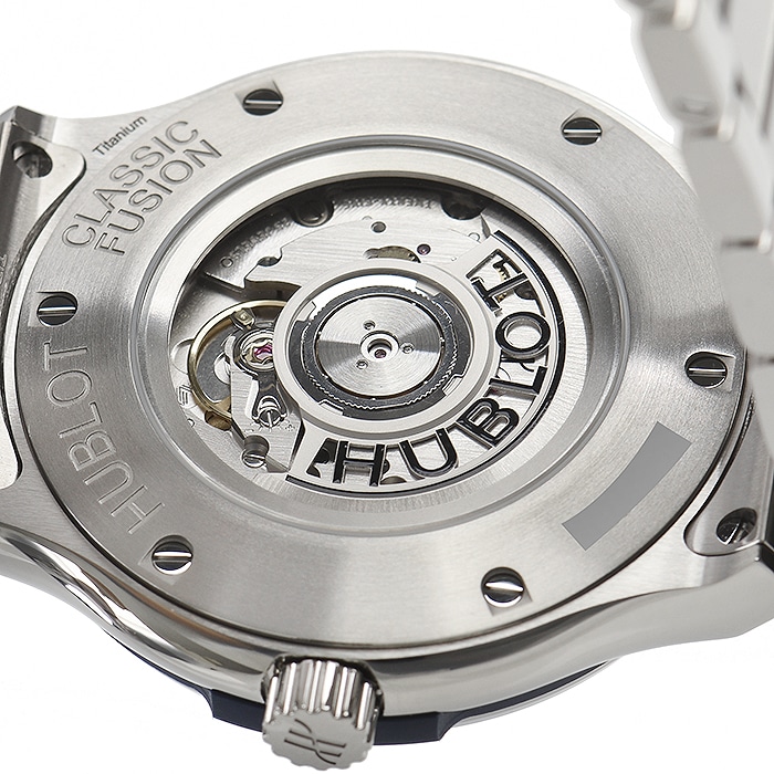 Hublot Classic Fusion Blue Titanium Bracelet 45mm 510.NX.7170.NX
