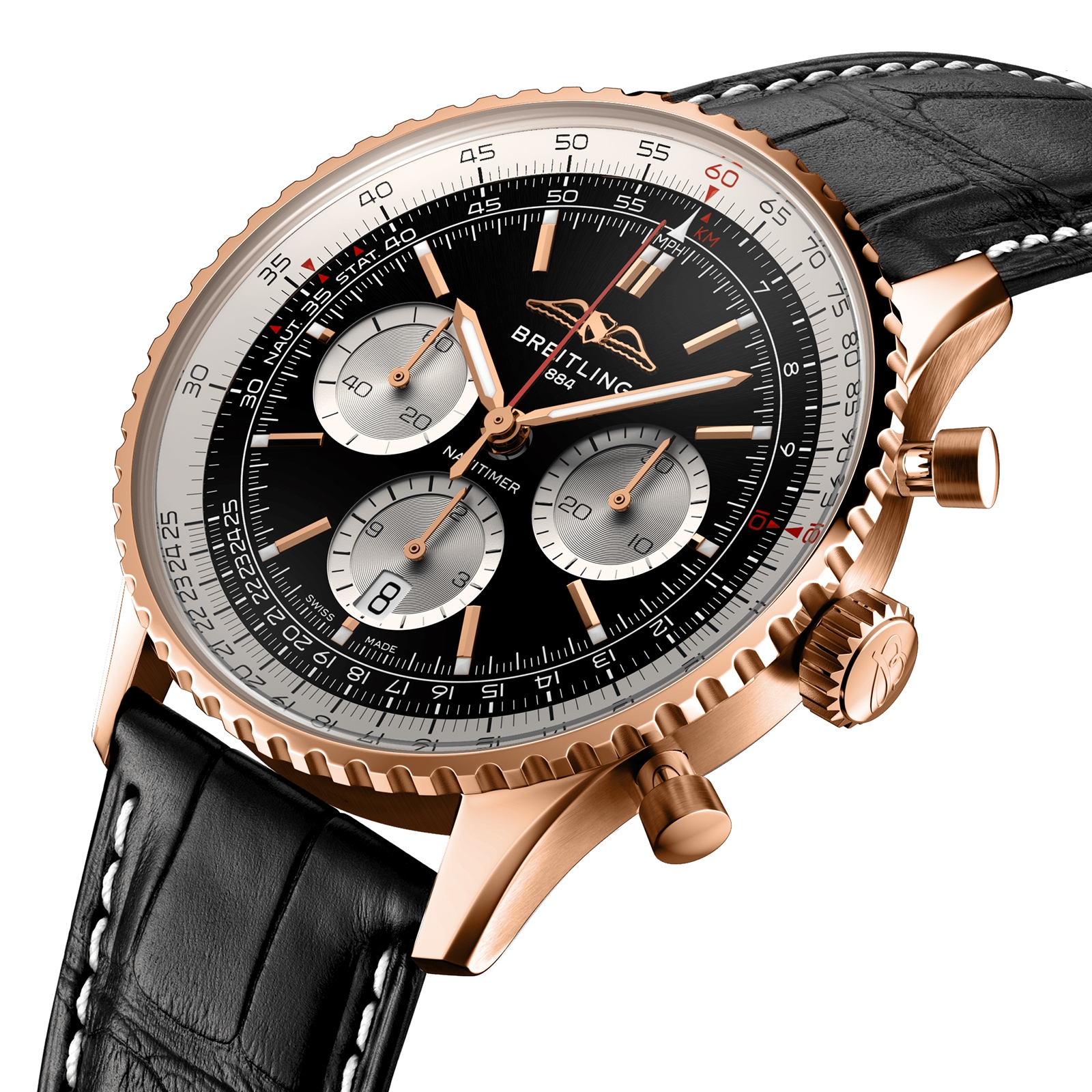 Breitling Navitimer B01 Chronograph 43mm Mens Watch Black-P17532095
