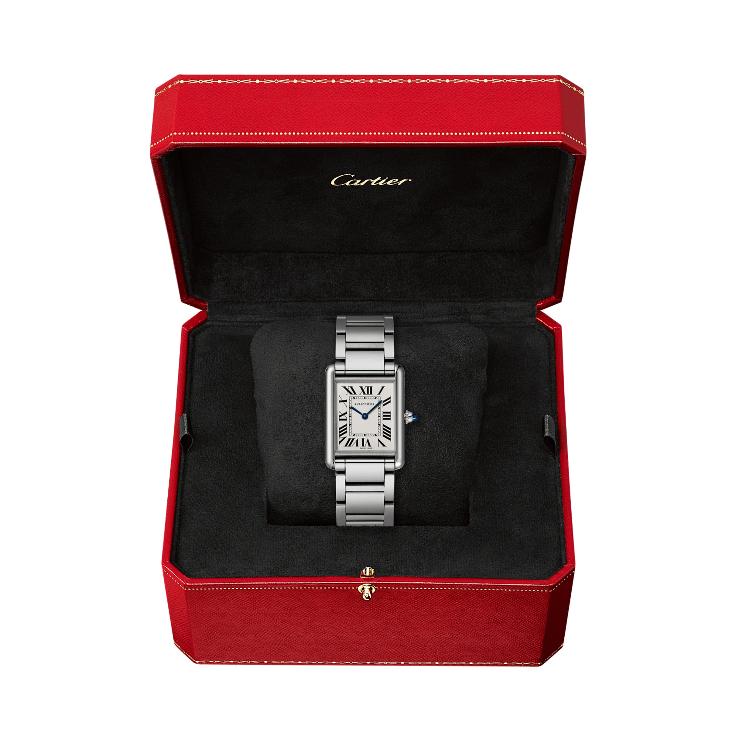 Cartier Tank Must, Large model, quartz movement, steel 33.7mm x 25.5mm-P17311181