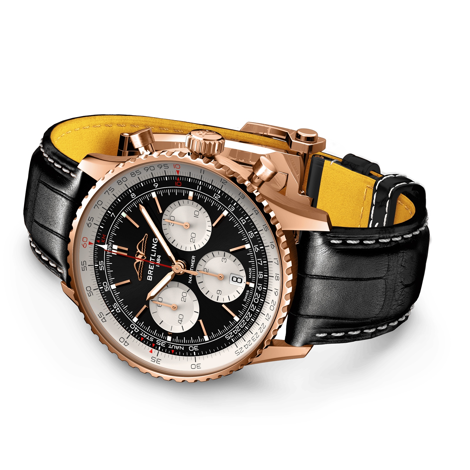 Breitling Navitimer B01 Chronograph 43mm Mens Watch Black-P17532095