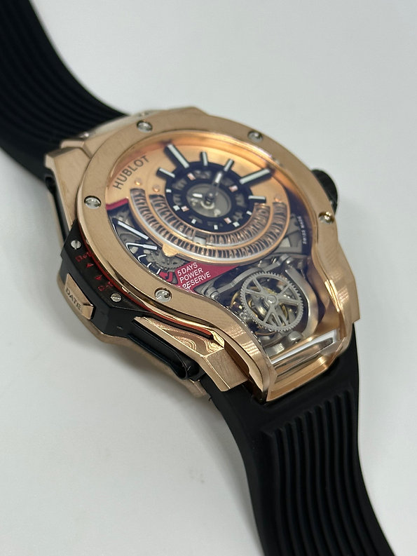 Hublot MP MP-09 Tourbillon Bi-Axis King Rose Gold Dial Collection