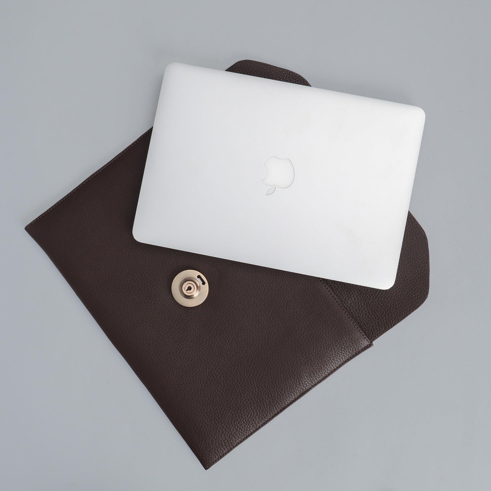 Havana Leather Laptop Folio