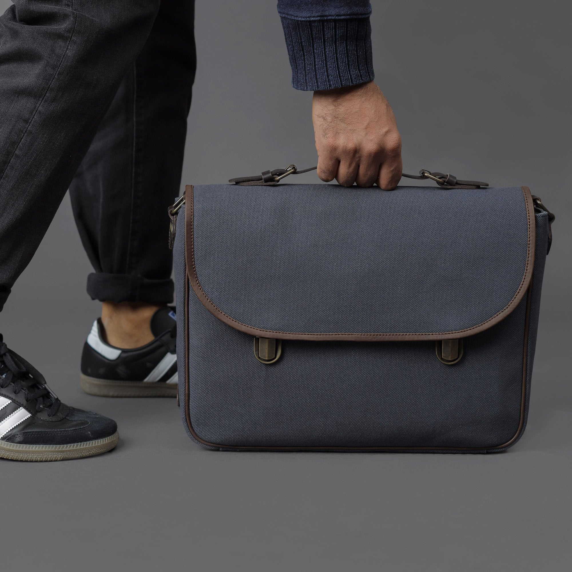 London Canvas Briefcase