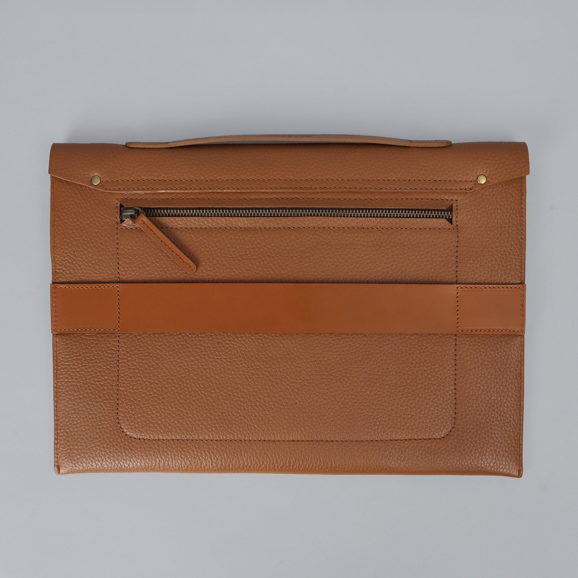 Havana Leather Laptop Folio