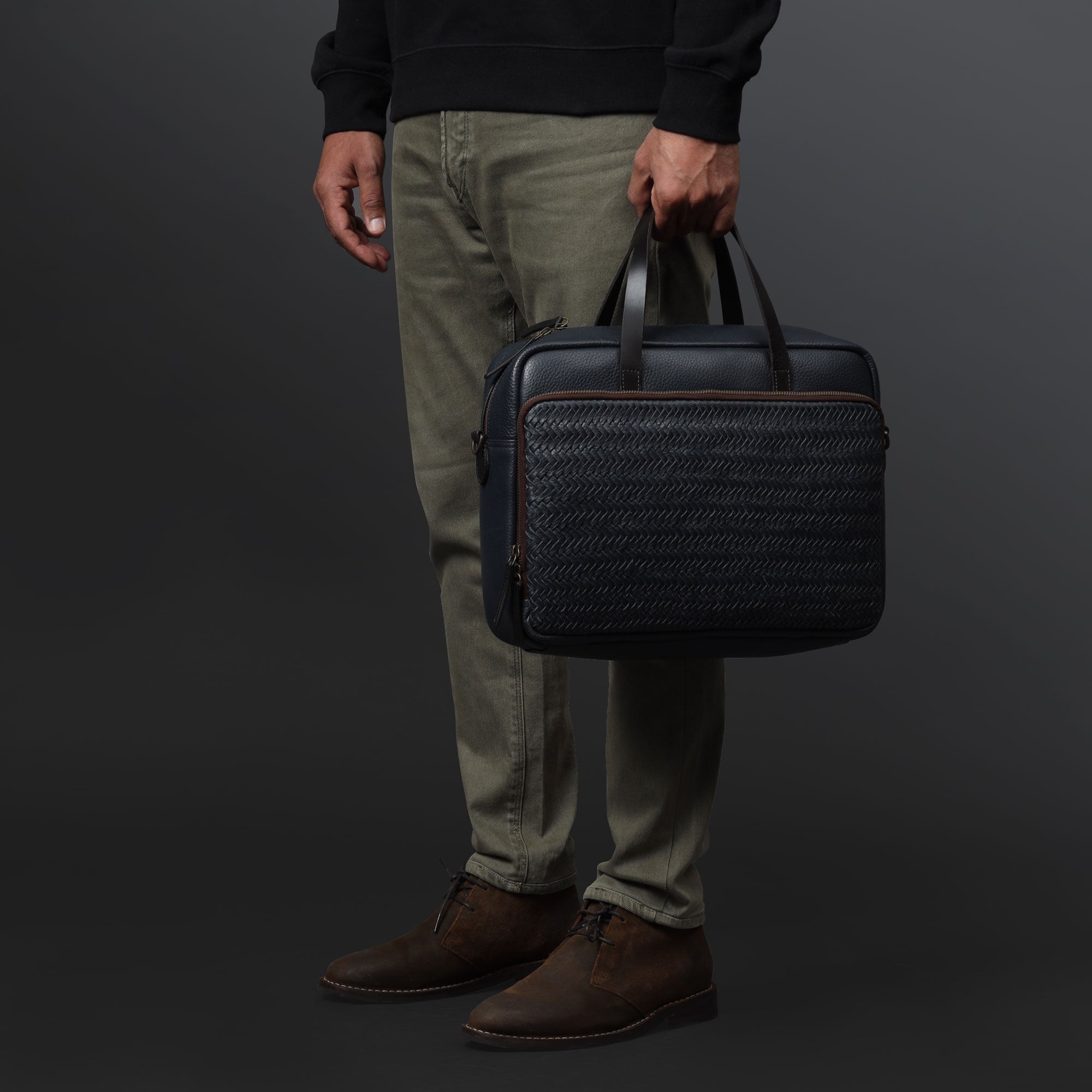 Boston Leather Briefcase