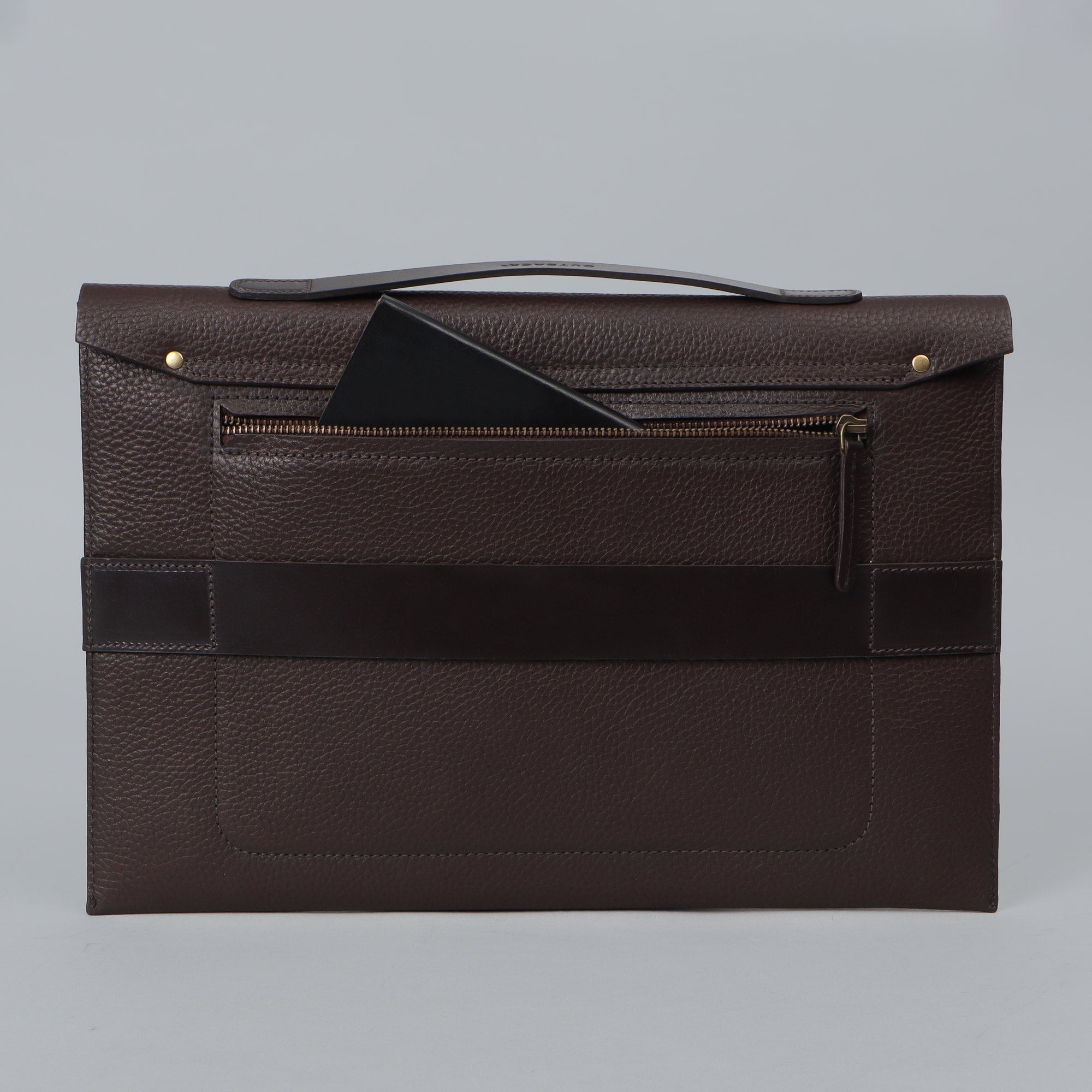 Havana Leather Laptop Folio