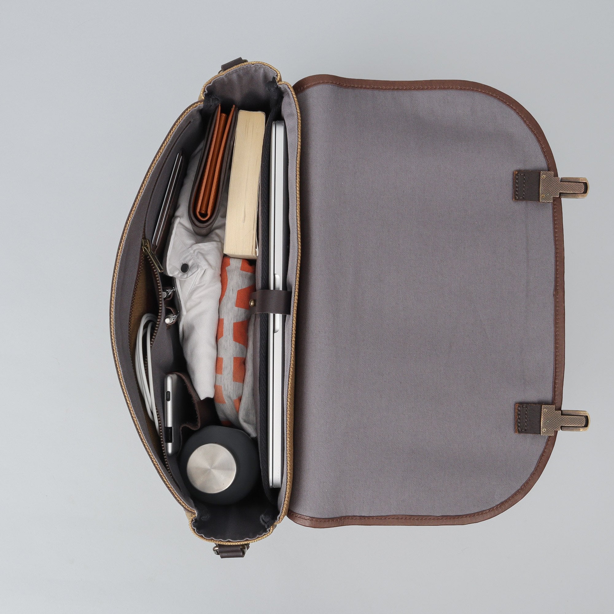 London Canvas Briefcase