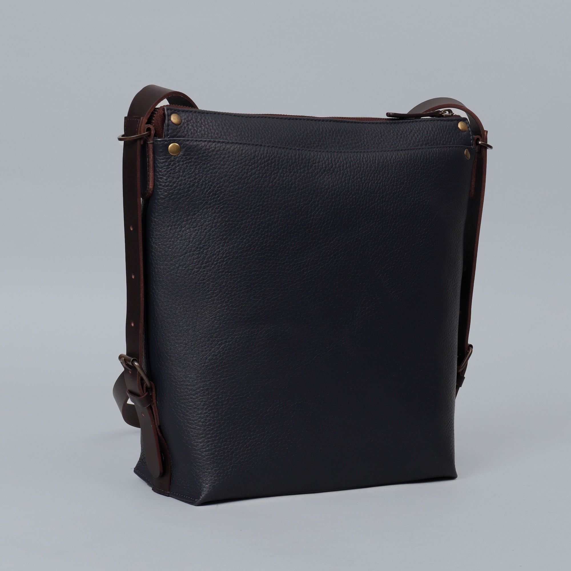 Jersey Leather Crossbody Bag