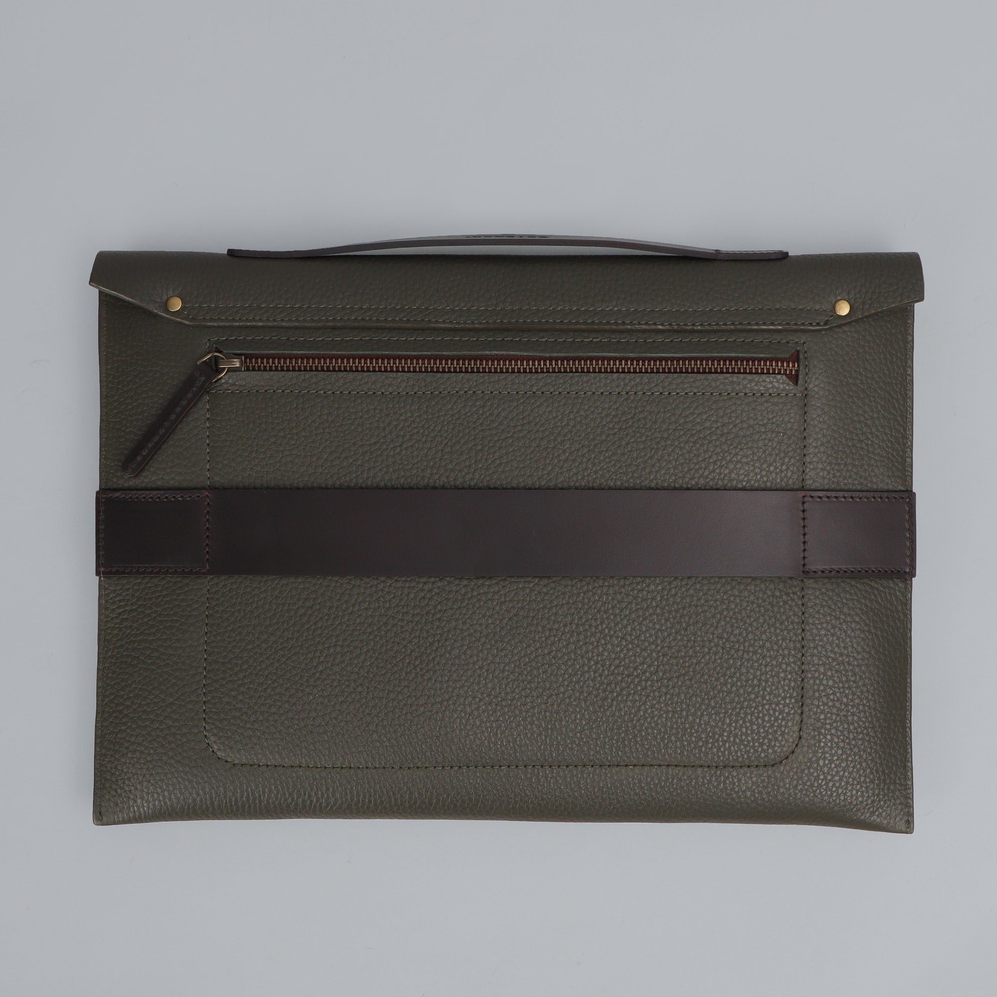 Havana Leather Laptop Folio