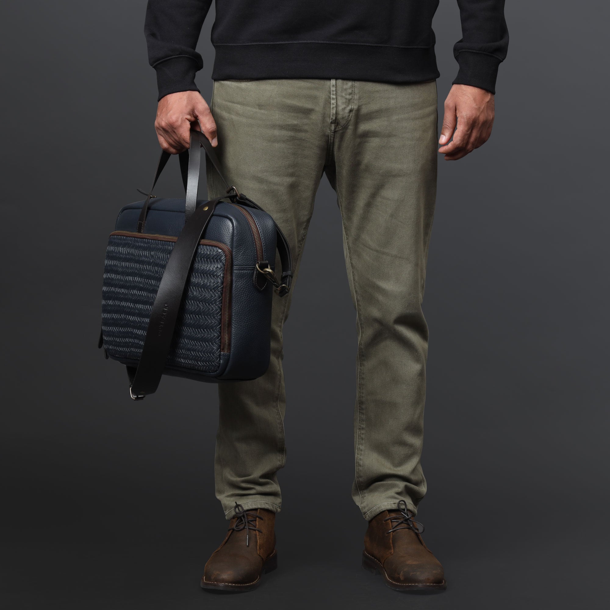 Boston Leather Briefcase