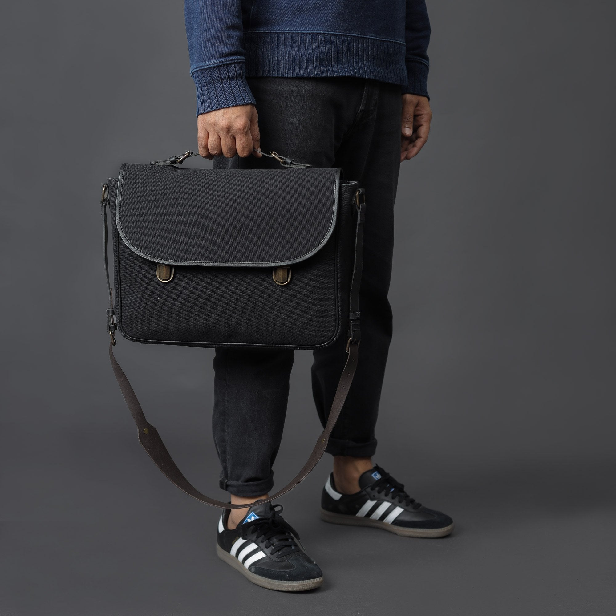 London Canvas Briefcase
