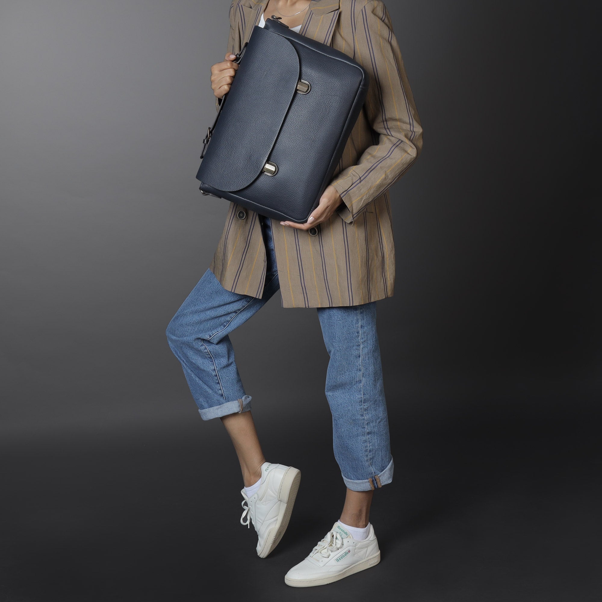 London Leather Briefcase