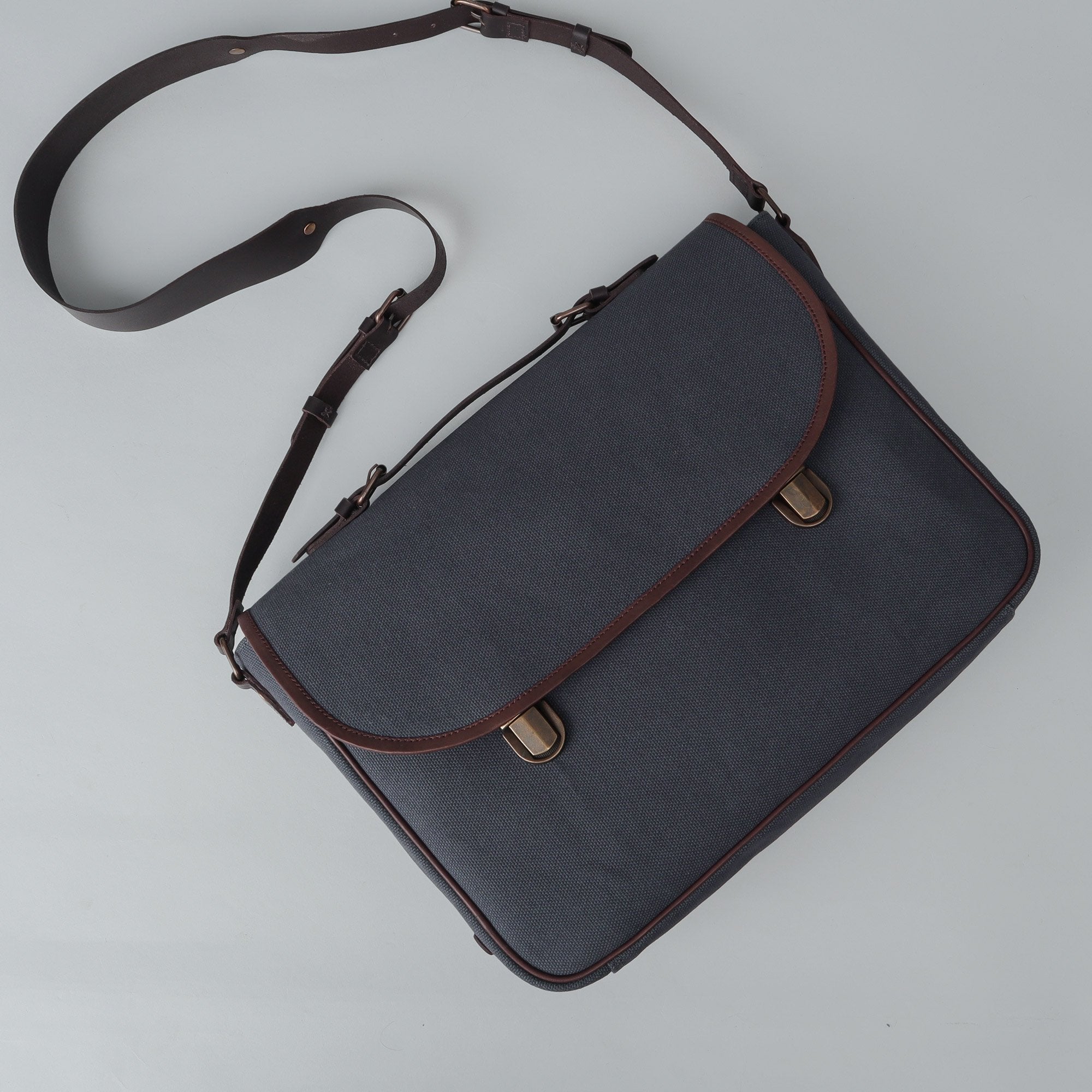 London Canvas Briefcase