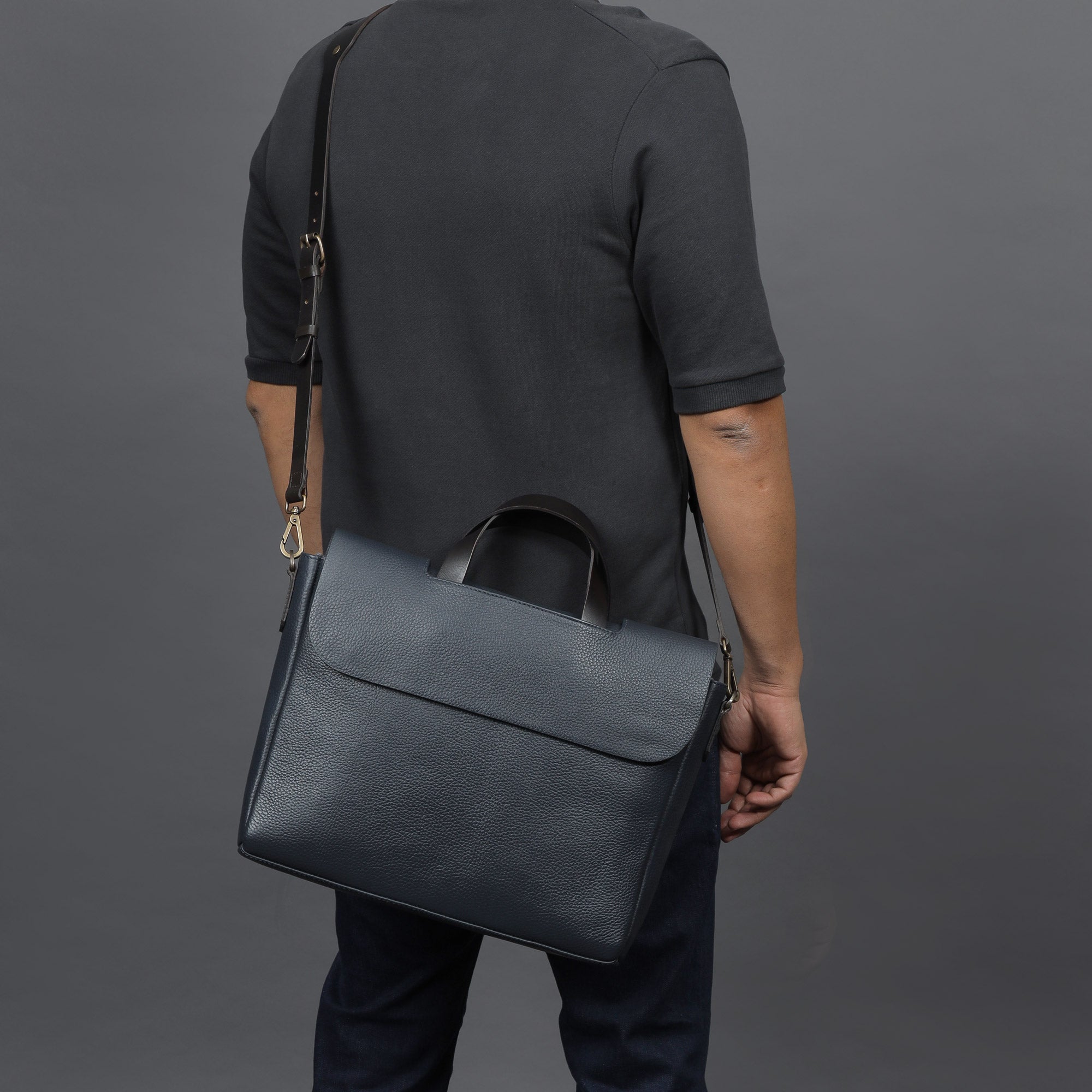 Muse Leather Briefcase