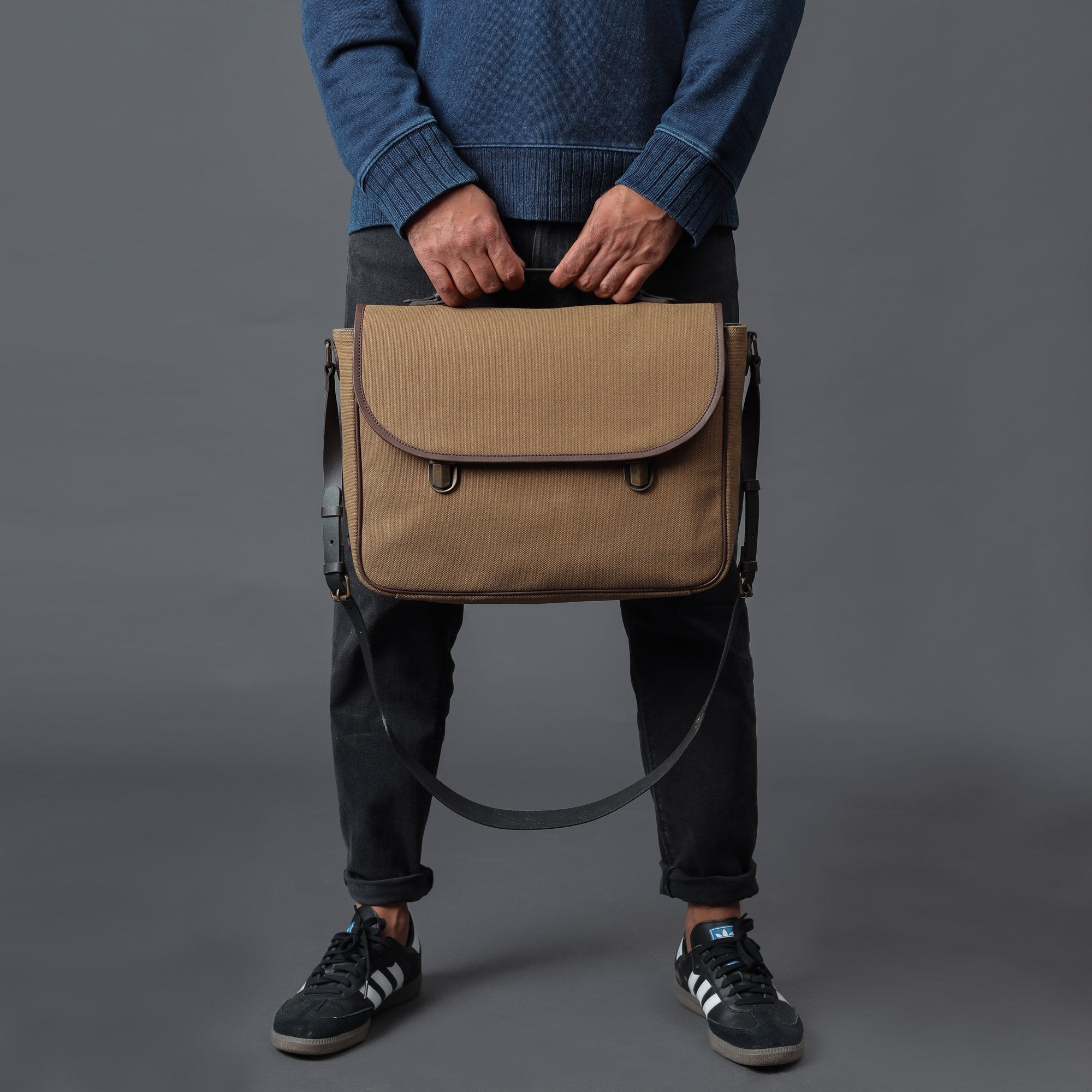 London Canvas Briefcase