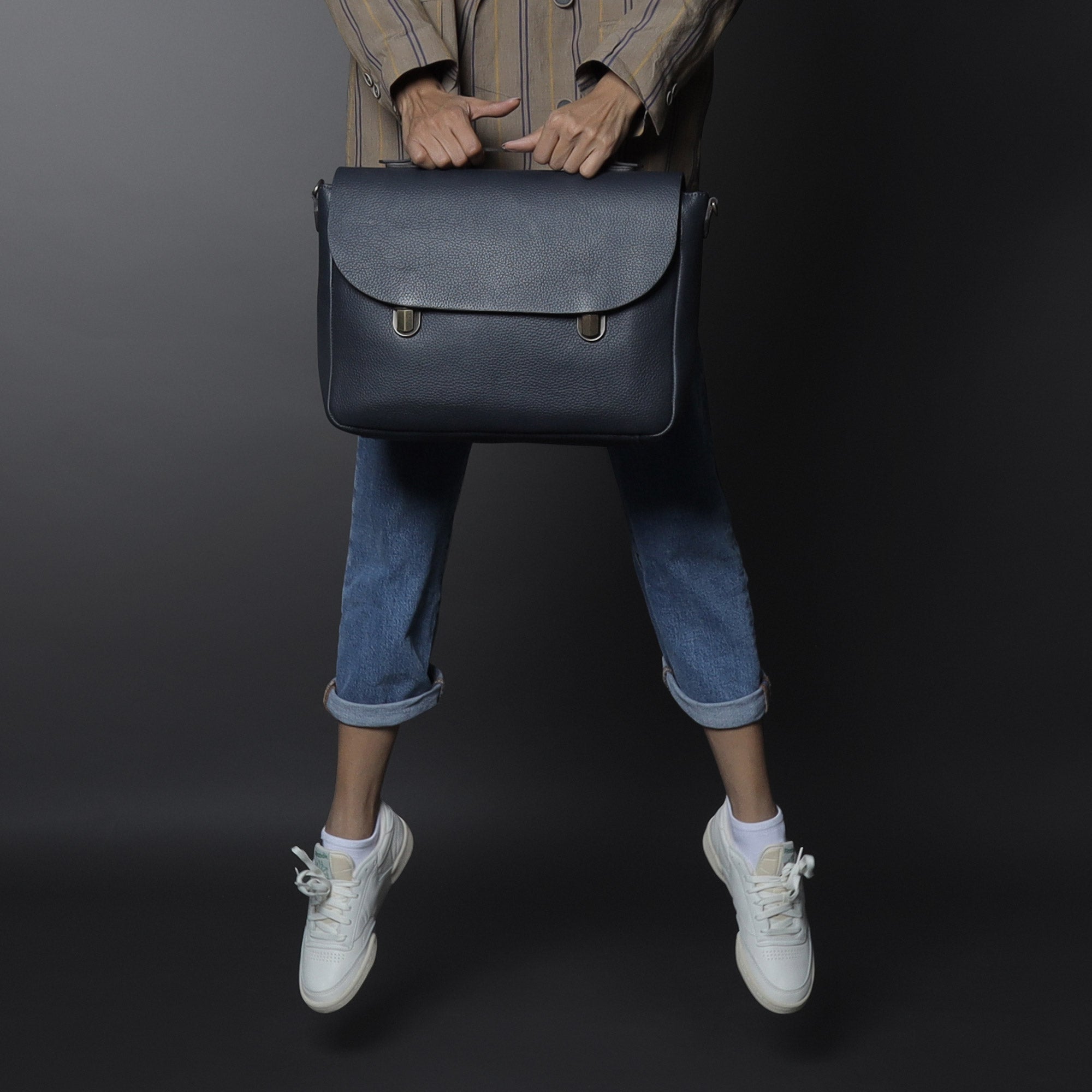 London Leather Briefcase