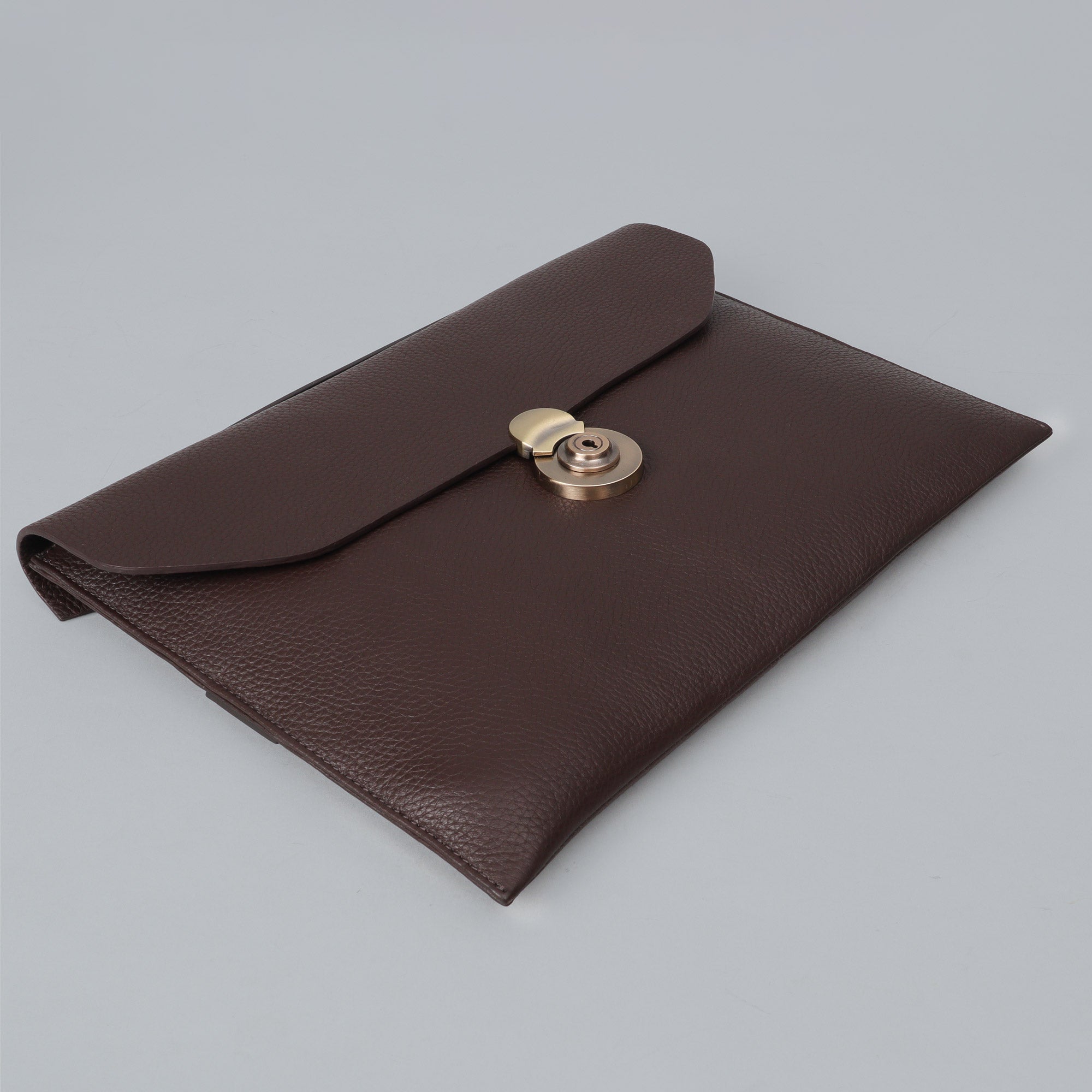 Havana Leather Laptop Folio