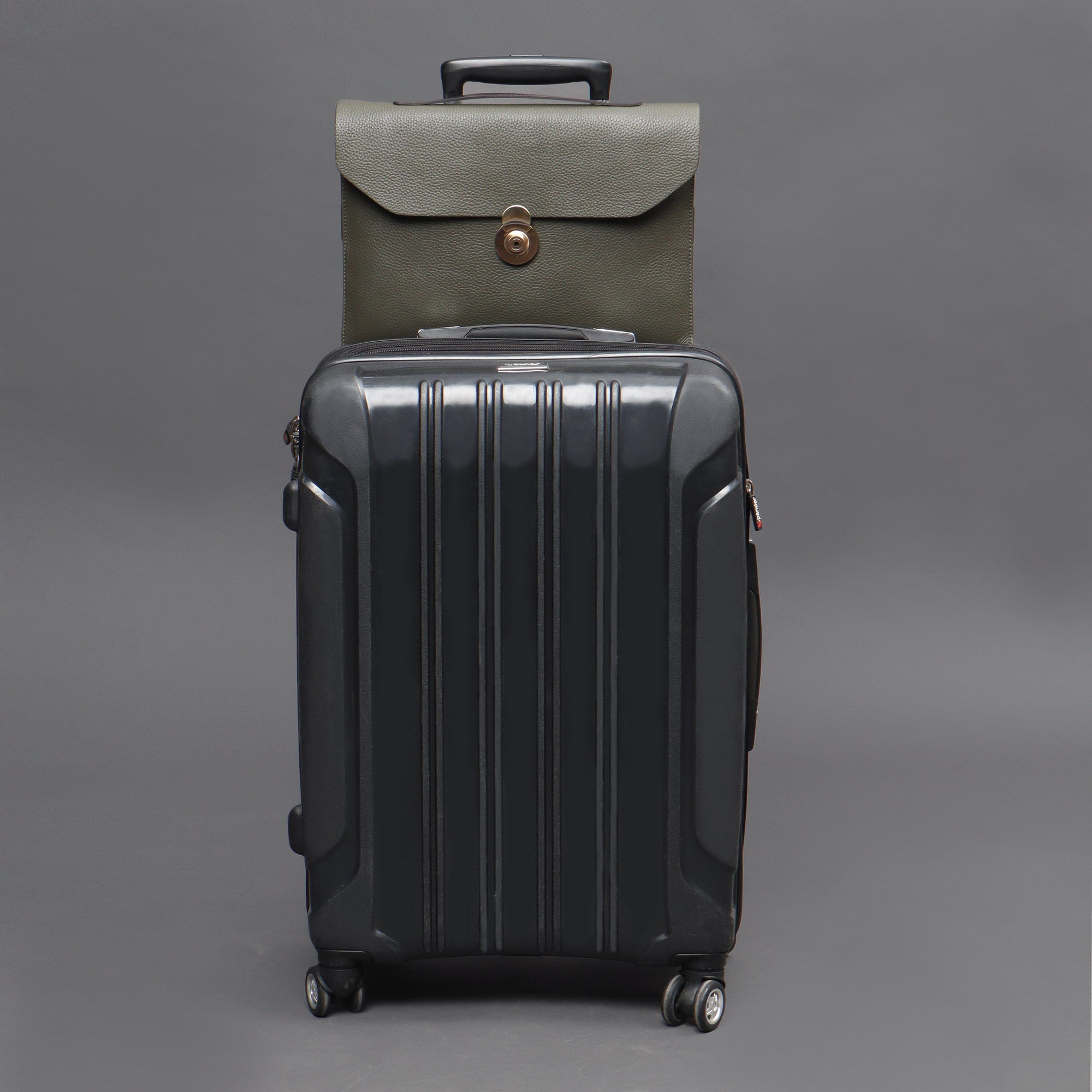 Havana Leather Laptop Folio