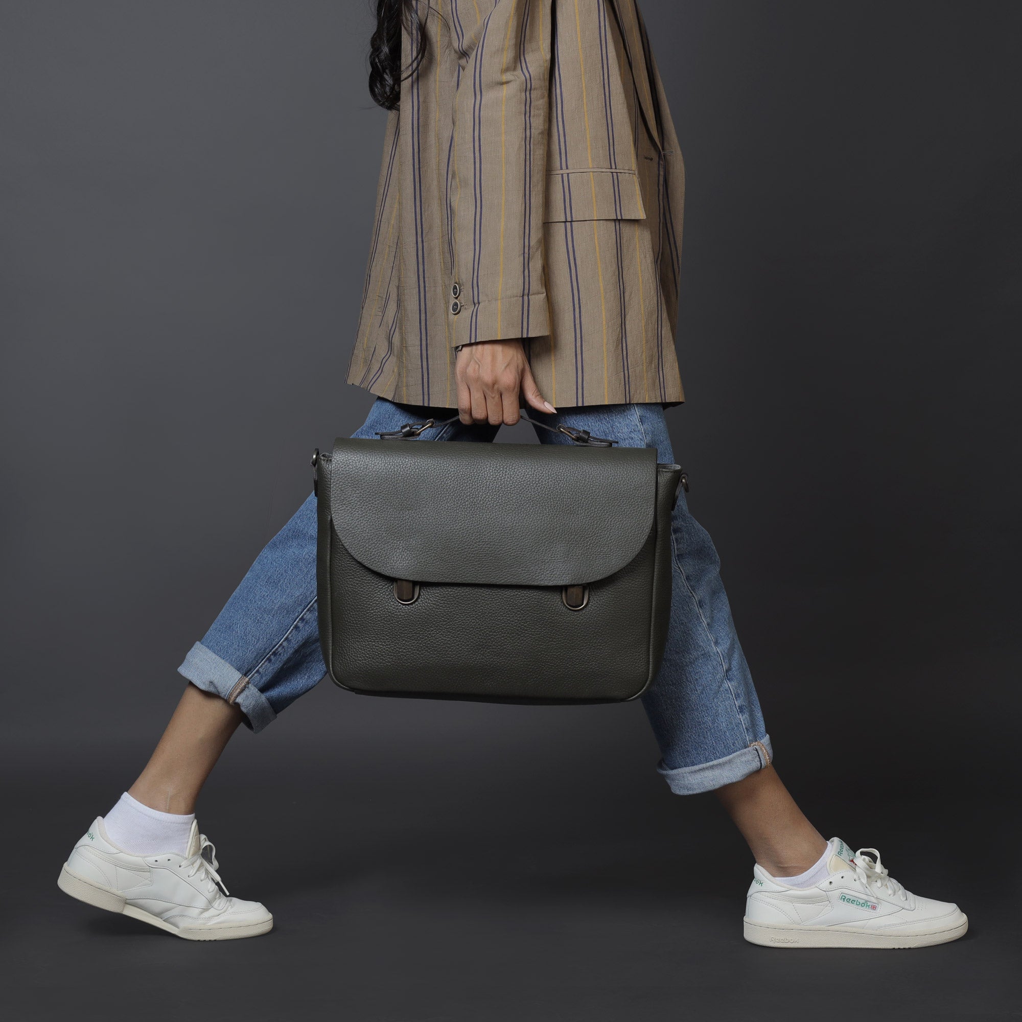 London Leather Briefcase