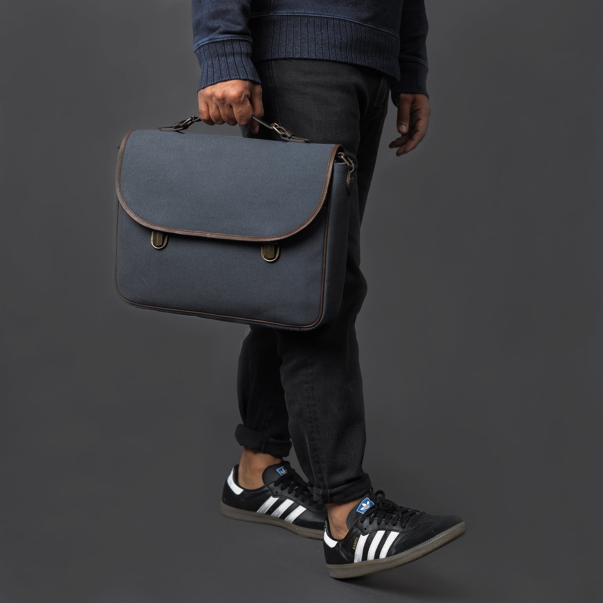 London Canvas Briefcase