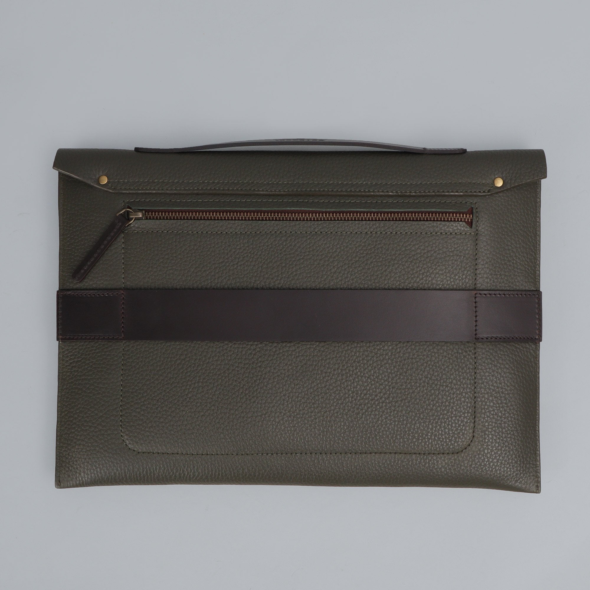 Havana Leather Laptop Folio