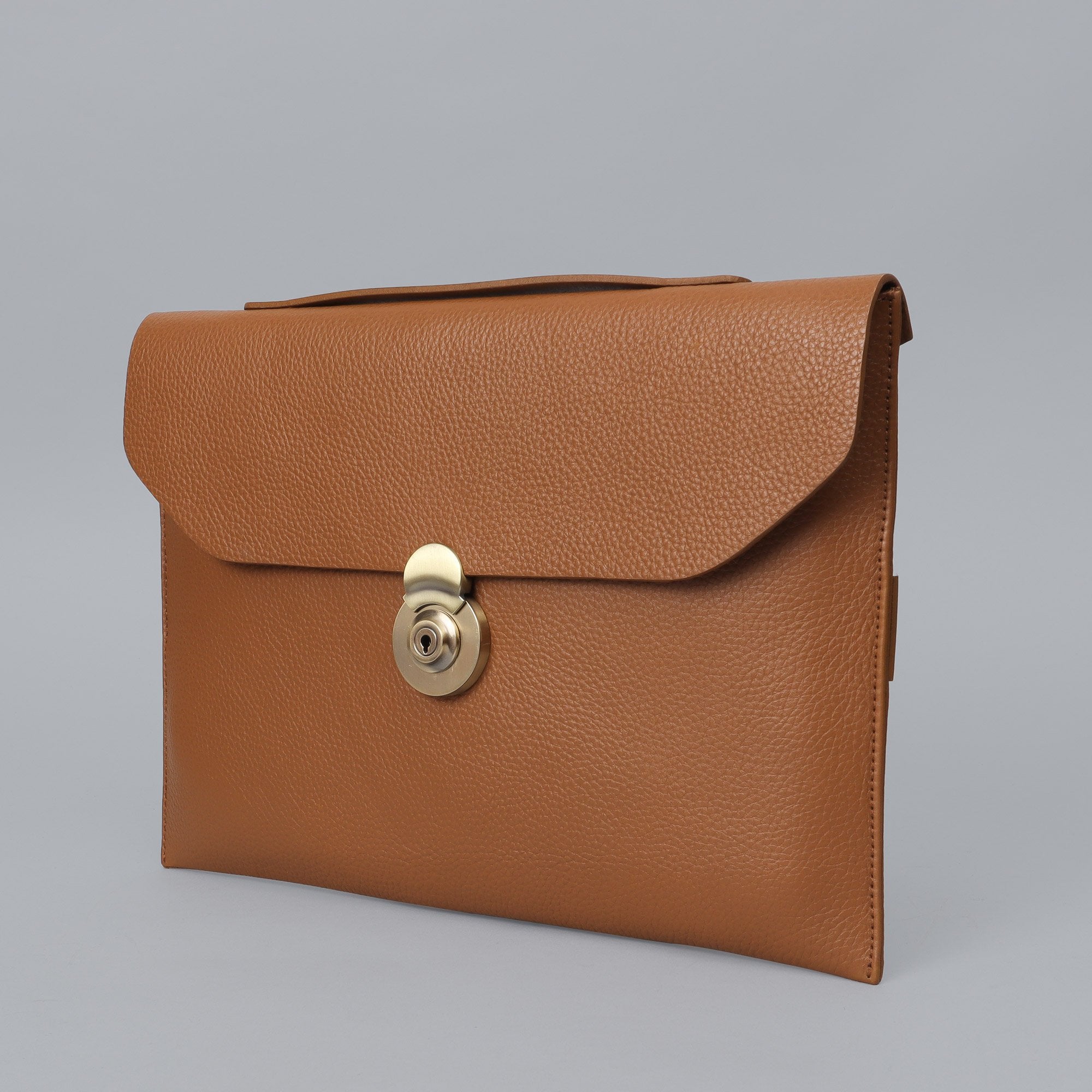 Havana Leather Laptop Folio