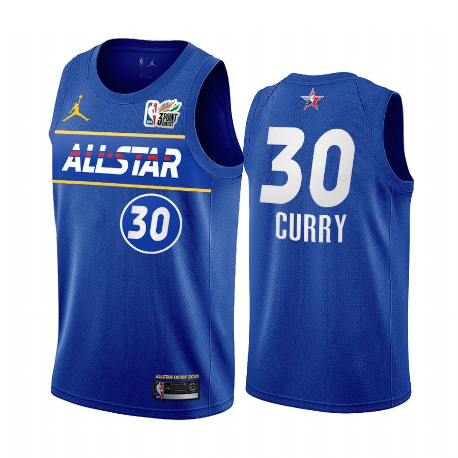 Stephen Curry MTN DEW 3-Point Champion 2021 All-Star Green Warriors ...