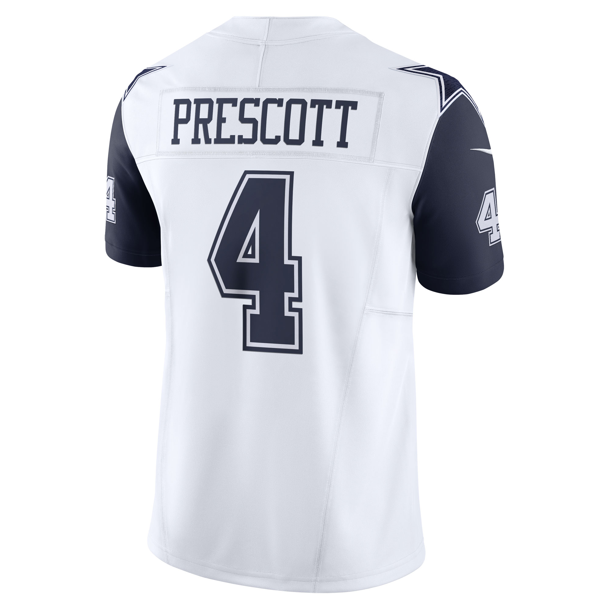 Dak Prescott Dallas Cowboys Nike Vapor F.U.S.E. Limited Jersey - White - S