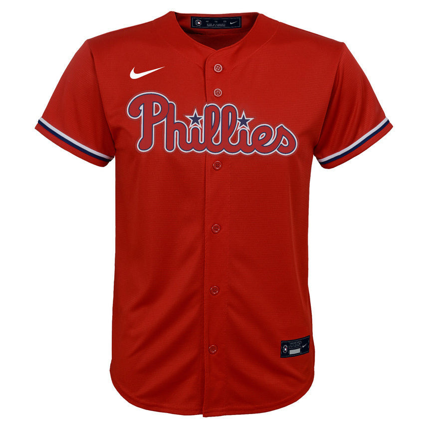 Youth Bryce Harper Red Alternate Philadelphia Phillies Replica Player