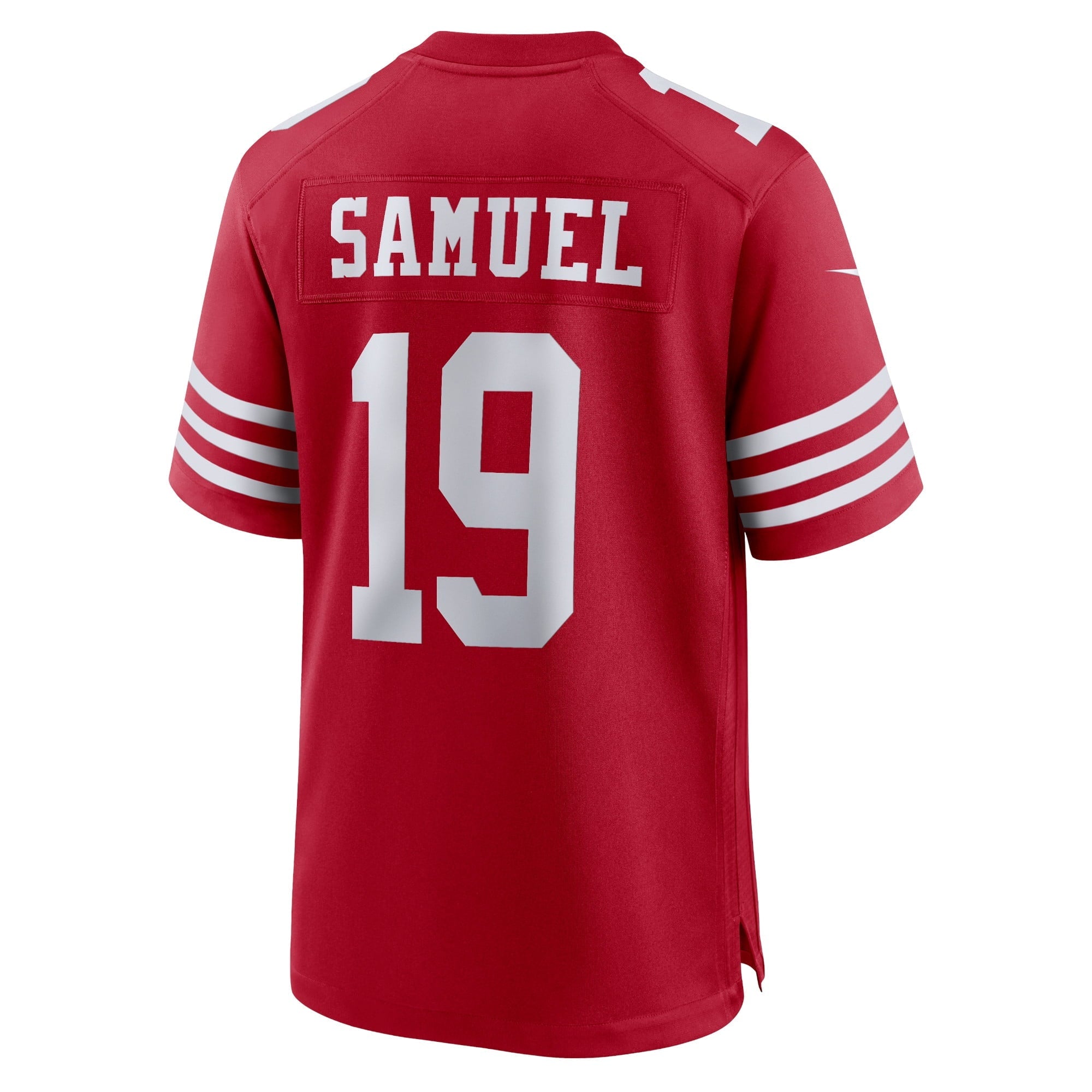 Men's Nike Deebo Samuel Scarlet San Francisco 49ers Player Game Jersey - S