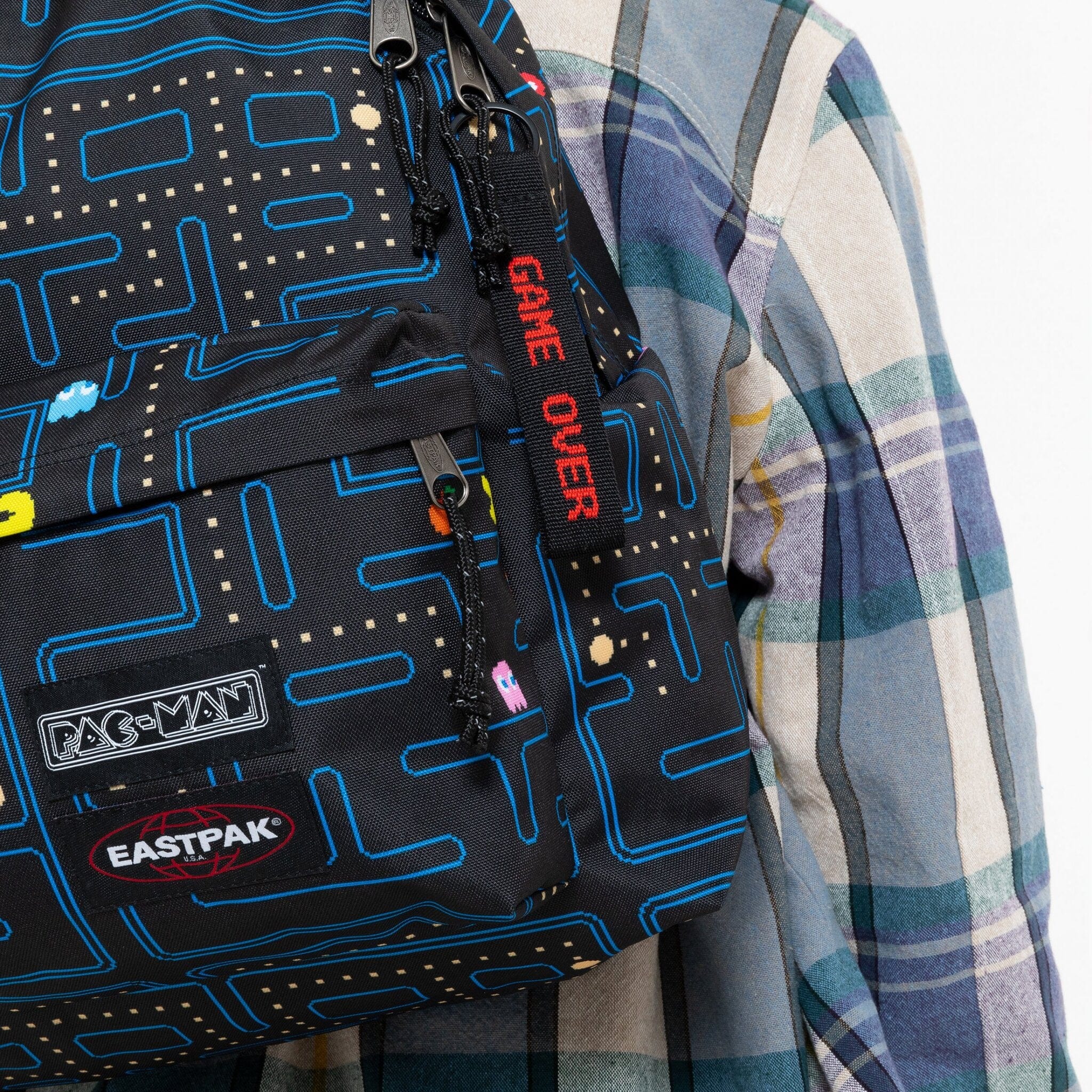 Pouches EASTPAK x Pac-Man Benchmark Single Pacman Ghosts